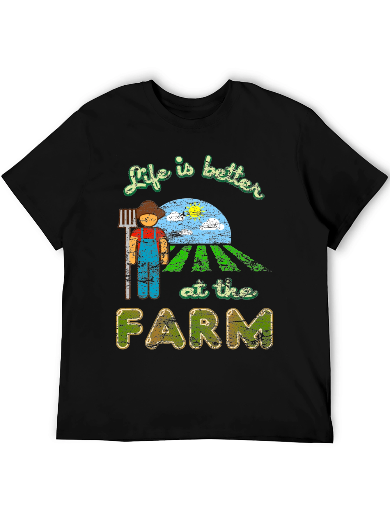 Life is Better at the Farm Graphic T-Shirt