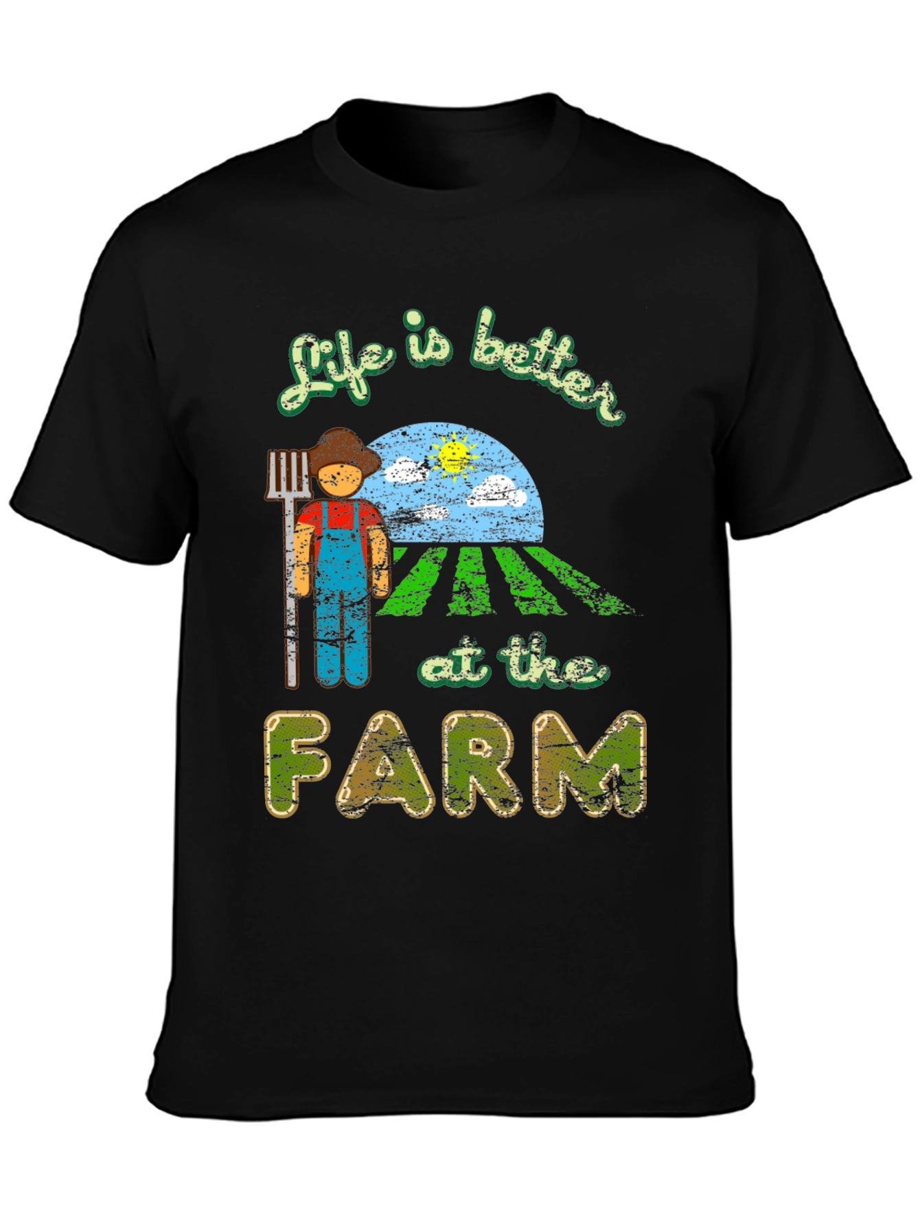 Life is Better at the Farm Graphic T-Shirt