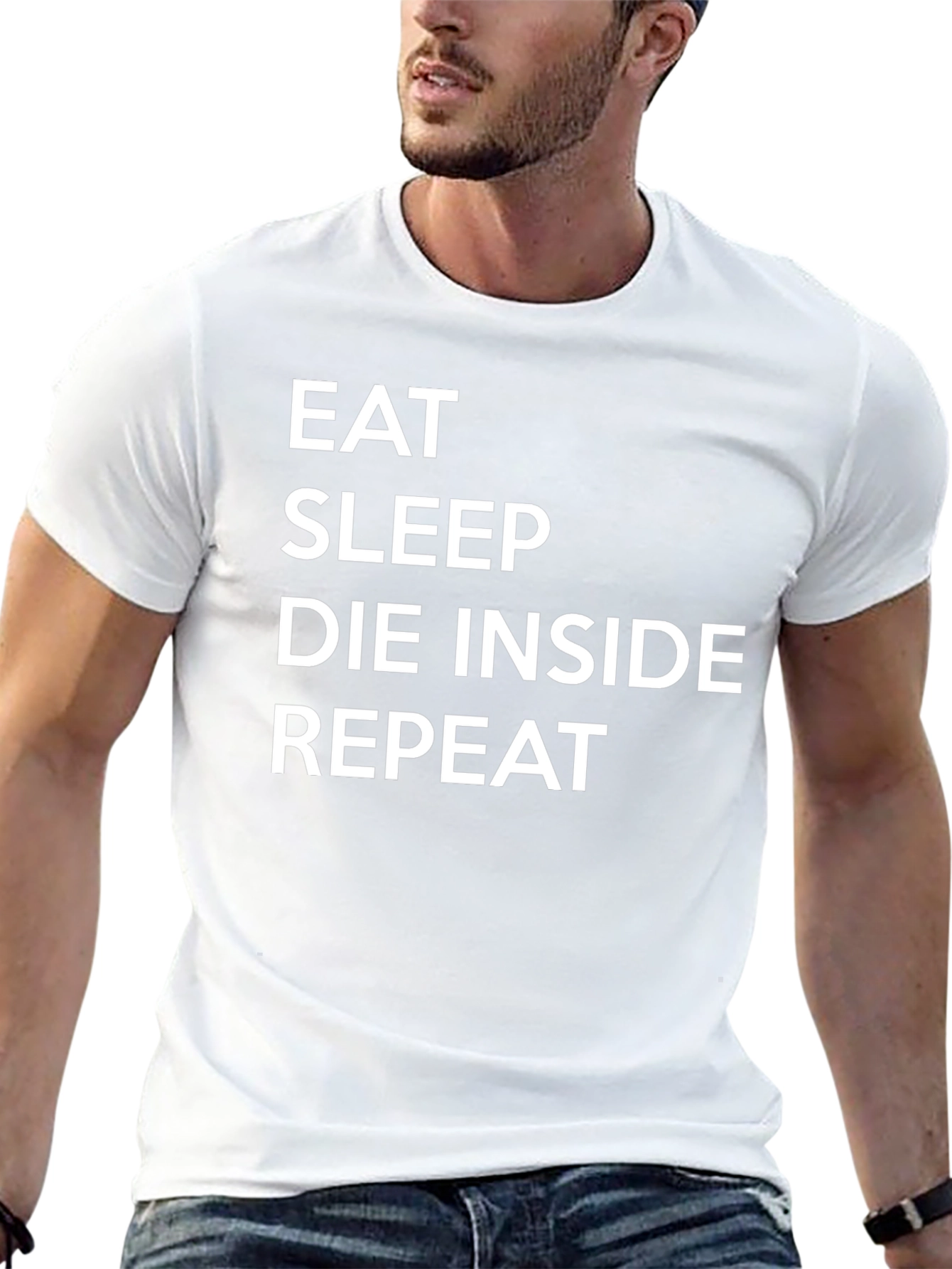Eat Sleep Die Inside Repeat T-Shirt