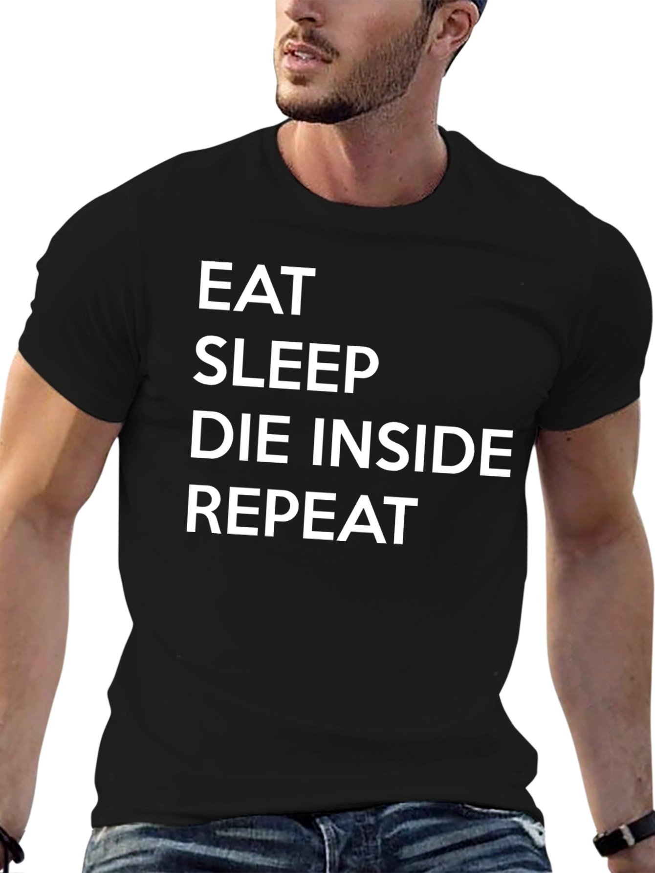 Eat Sleep Die Inside Repeat T-Shirt
