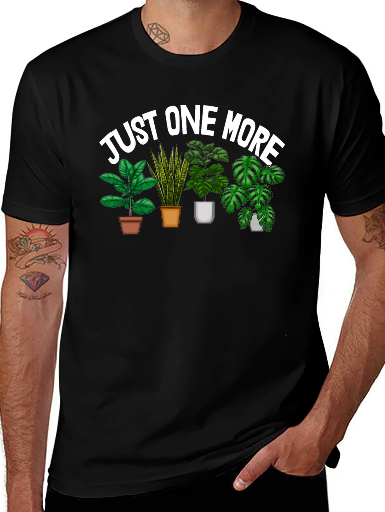 Just One More Plants Graphic Tee