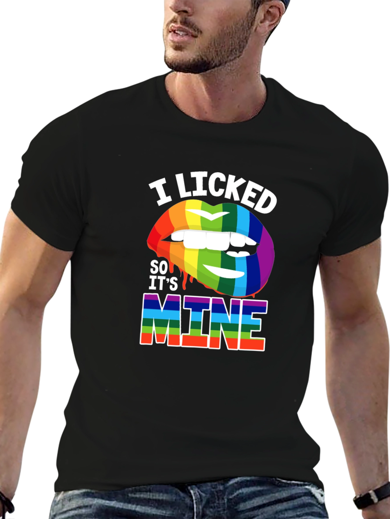 I Licked It So Its Mine Pride T-Shirt