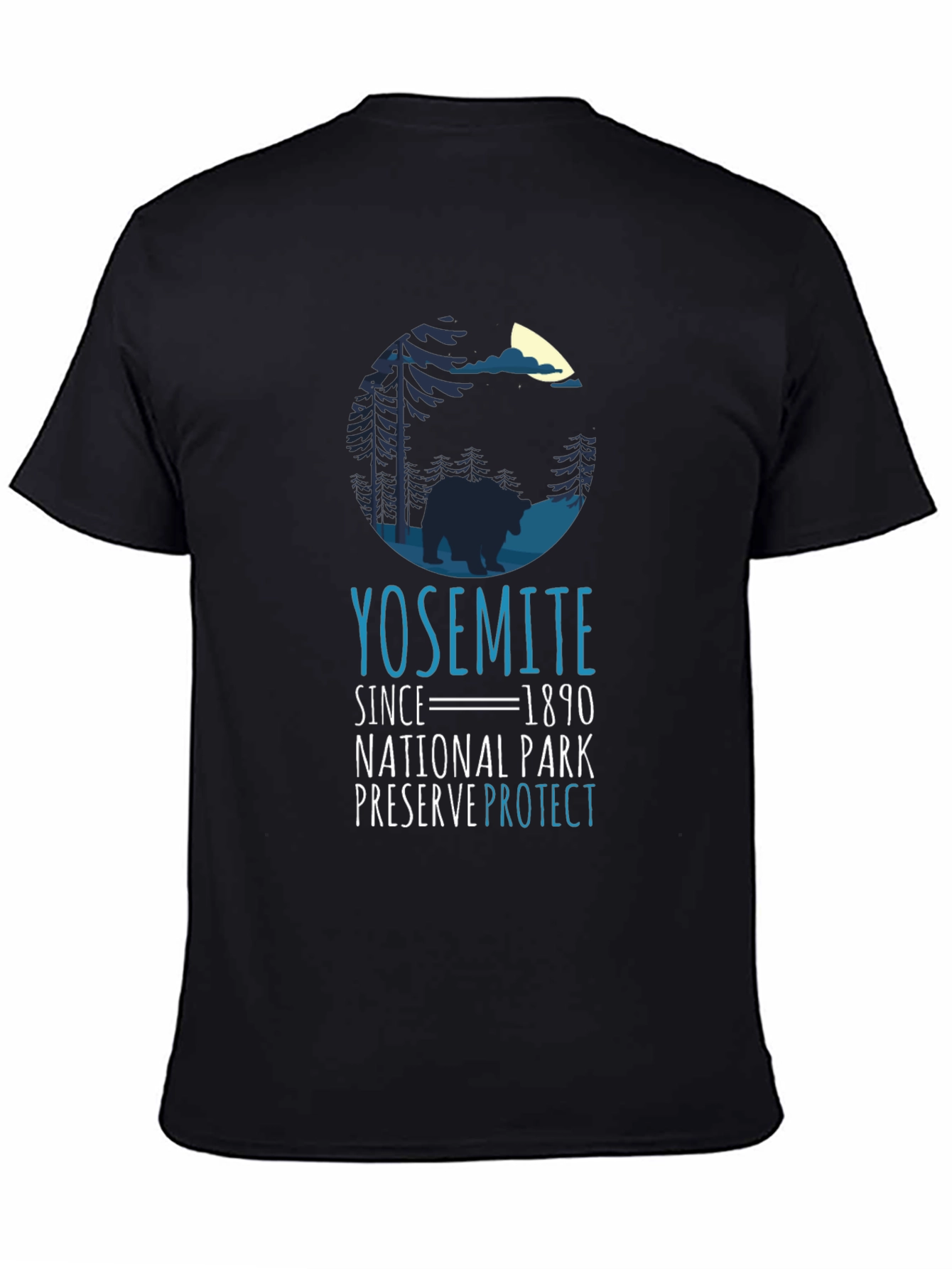 Yosemite National Park Bear Graphic T-Shirt