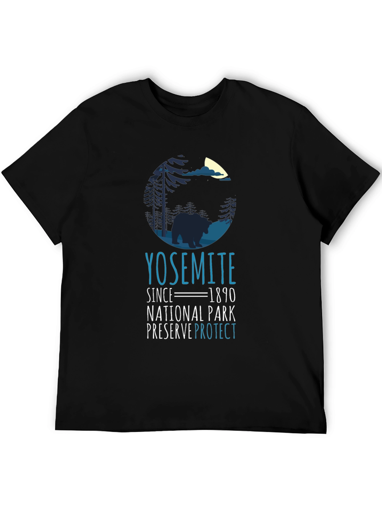 Yosemite National Park Bear Graphic T-Shirt