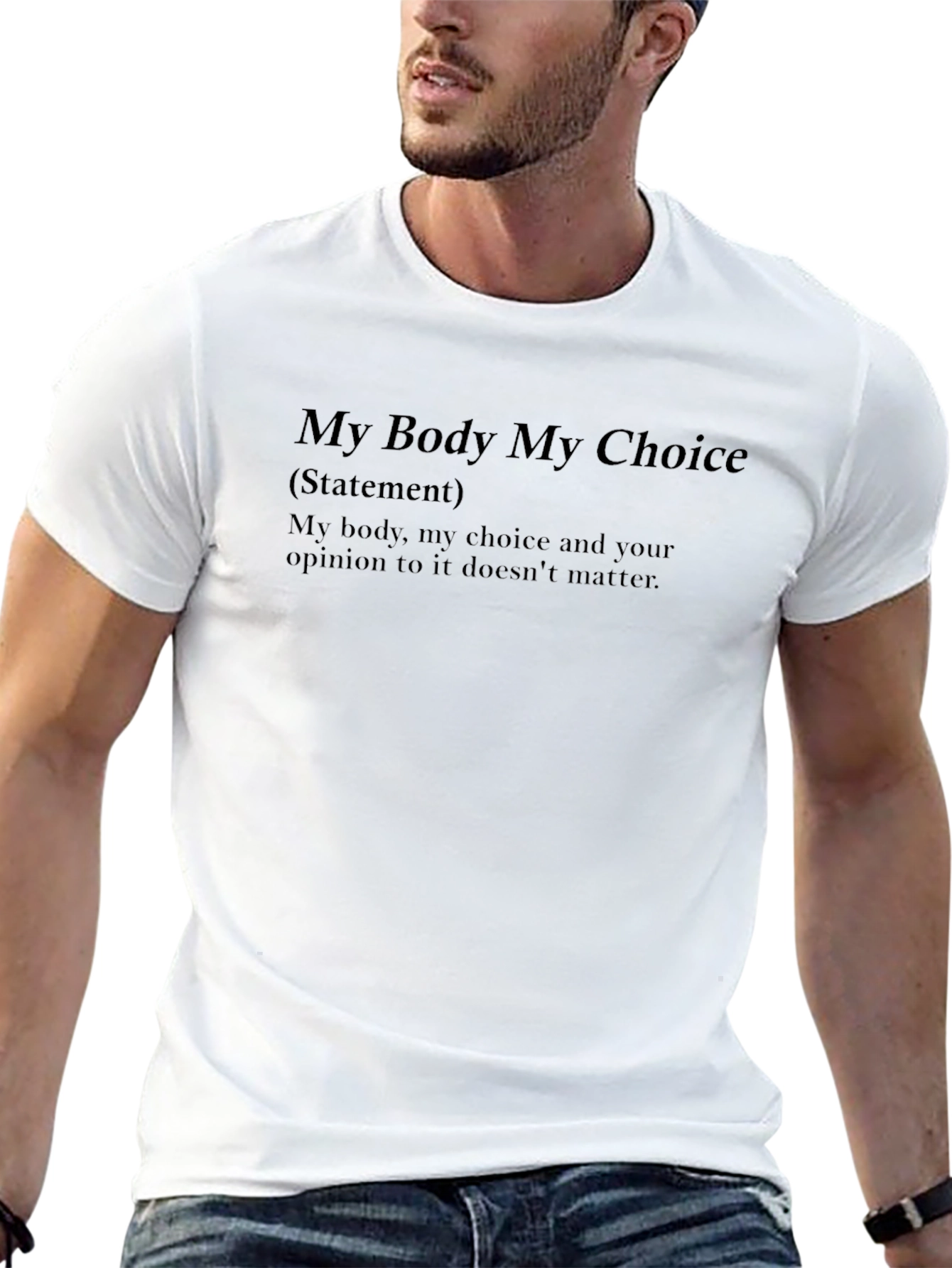 My Body My Choice Statement Tee
