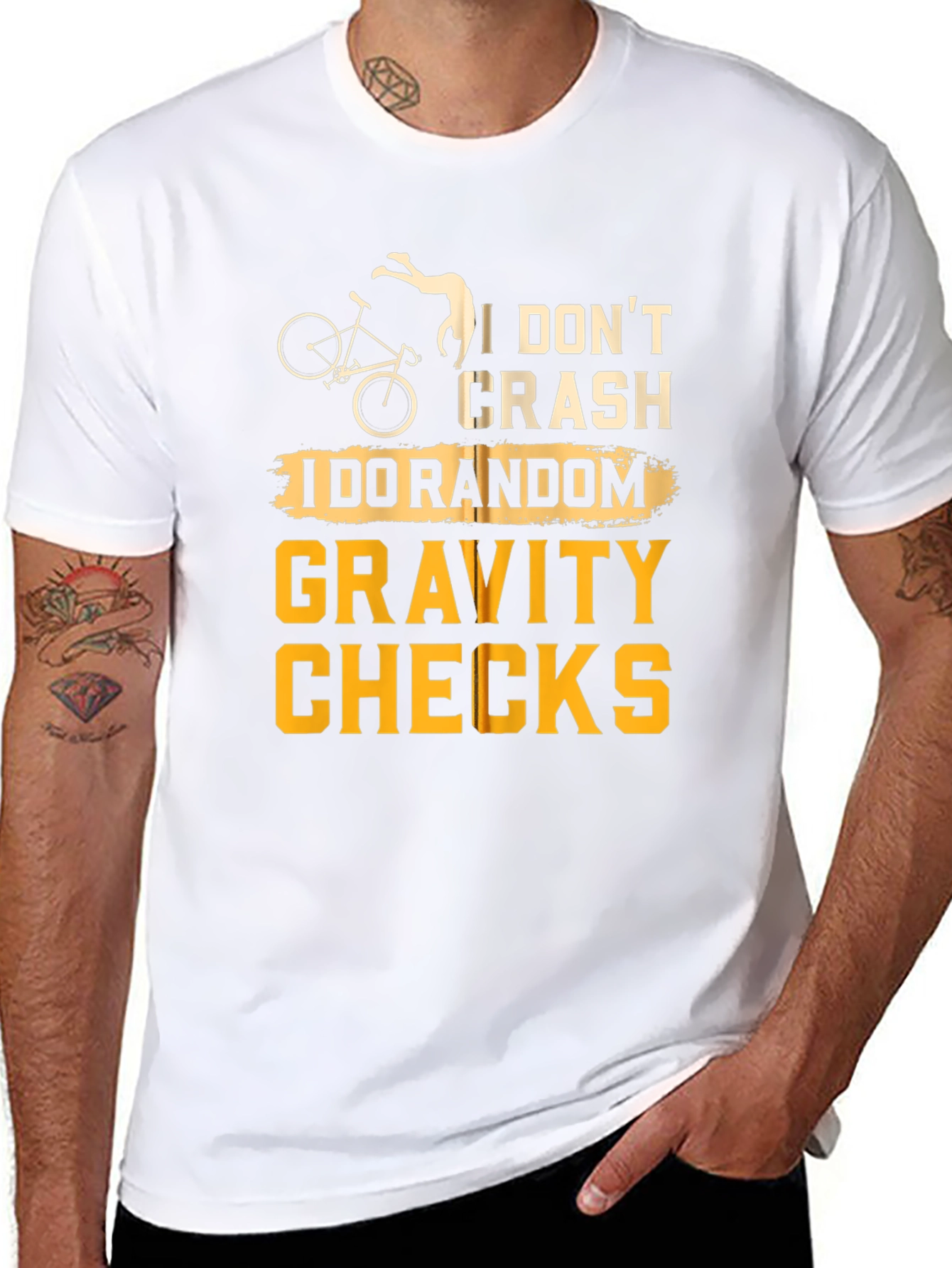 I Dont Crash - Random Gravity Checks T-Shirt
