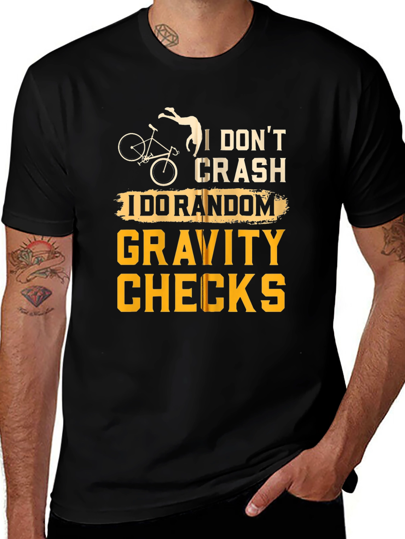 I Dont Crash - Random Gravity Checks T-Shirt