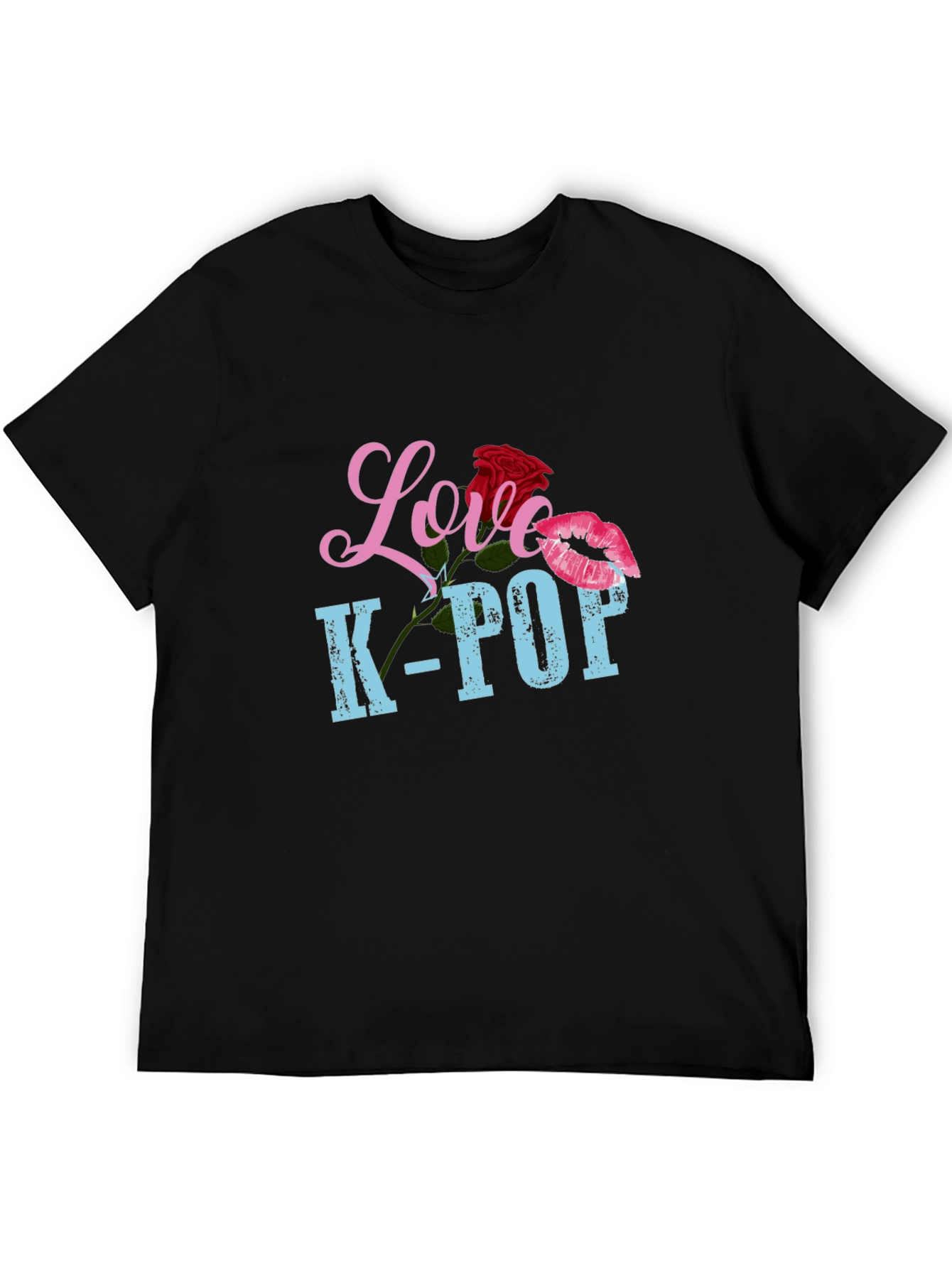 Love K-Pop Graphic T-Shirt