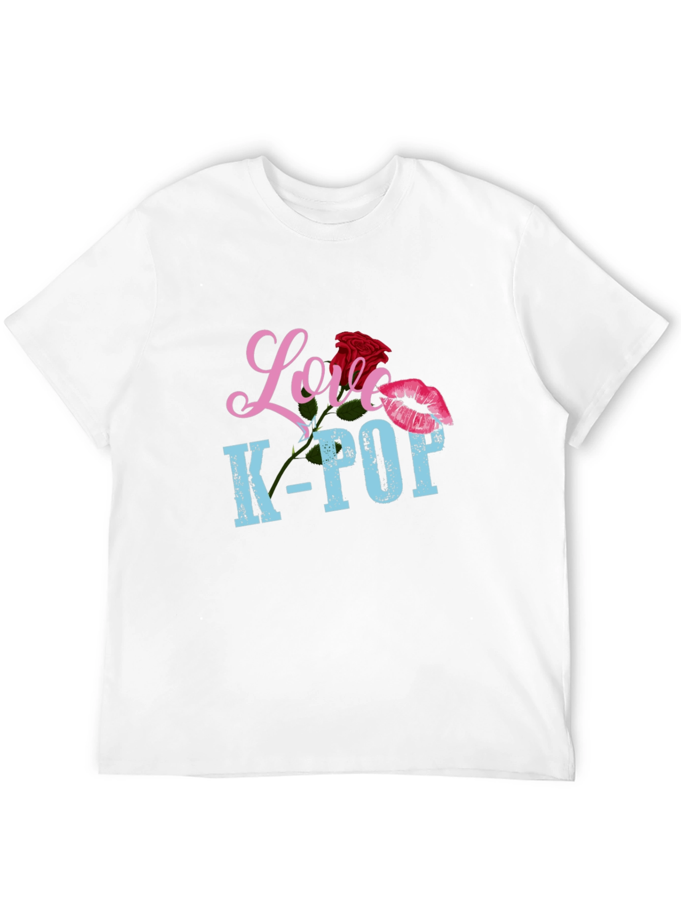 Love K-Pop Graphic T-Shirt