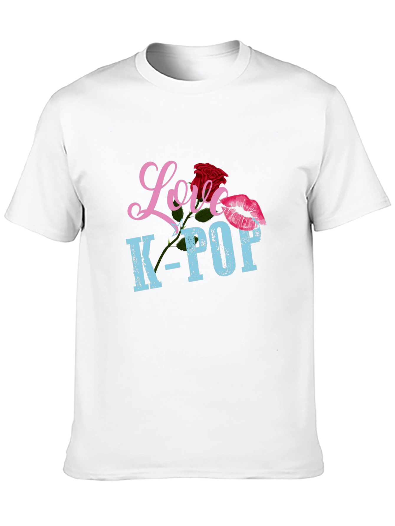 Love K-Pop Graphic T-Shirt