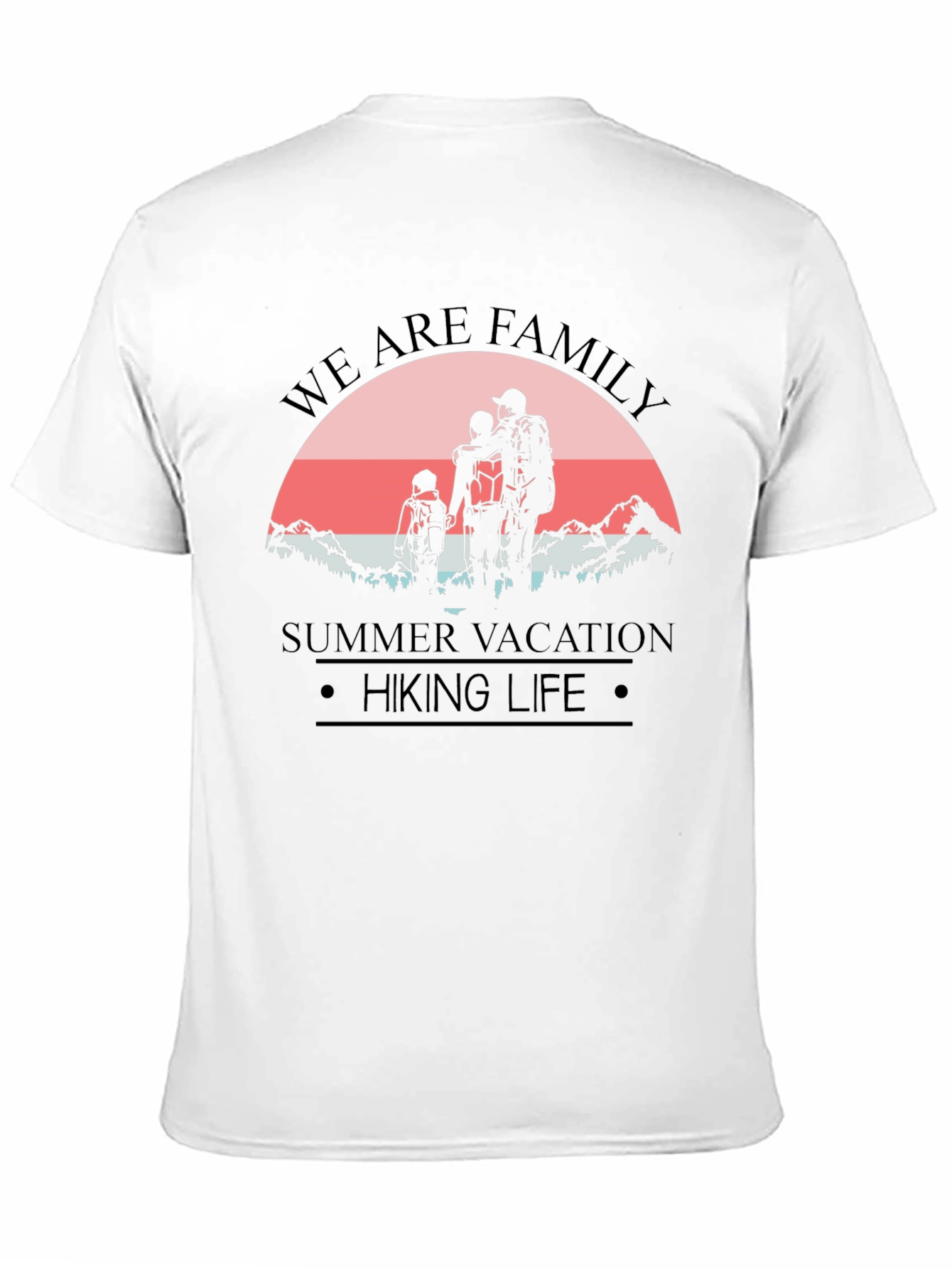 Family Hiking T-Shirt - Summer Vacation Adventure Tee