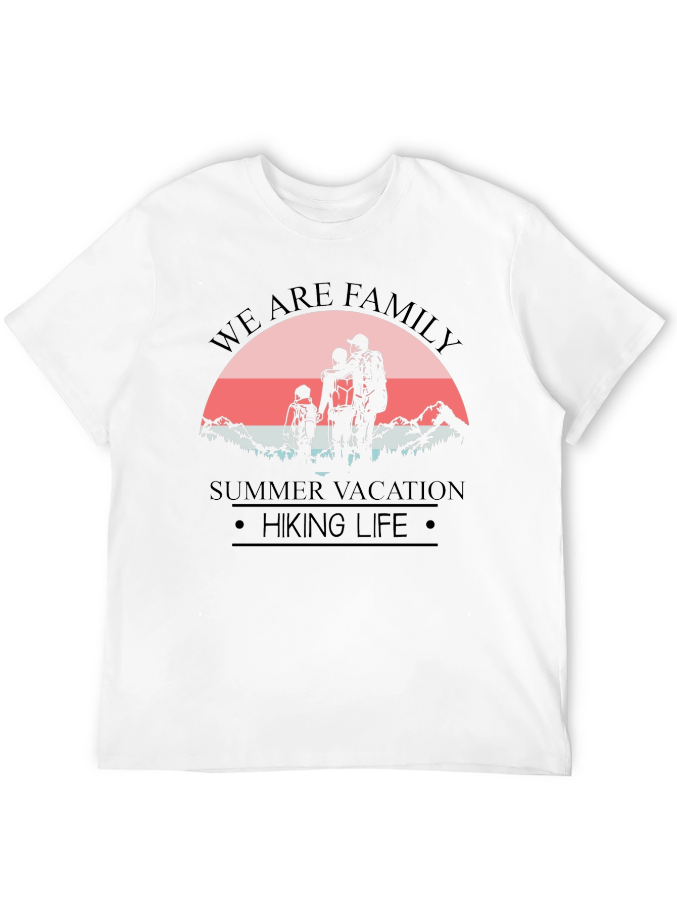 Family Hiking T-Shirt - Summer Vacation Adventure Tee