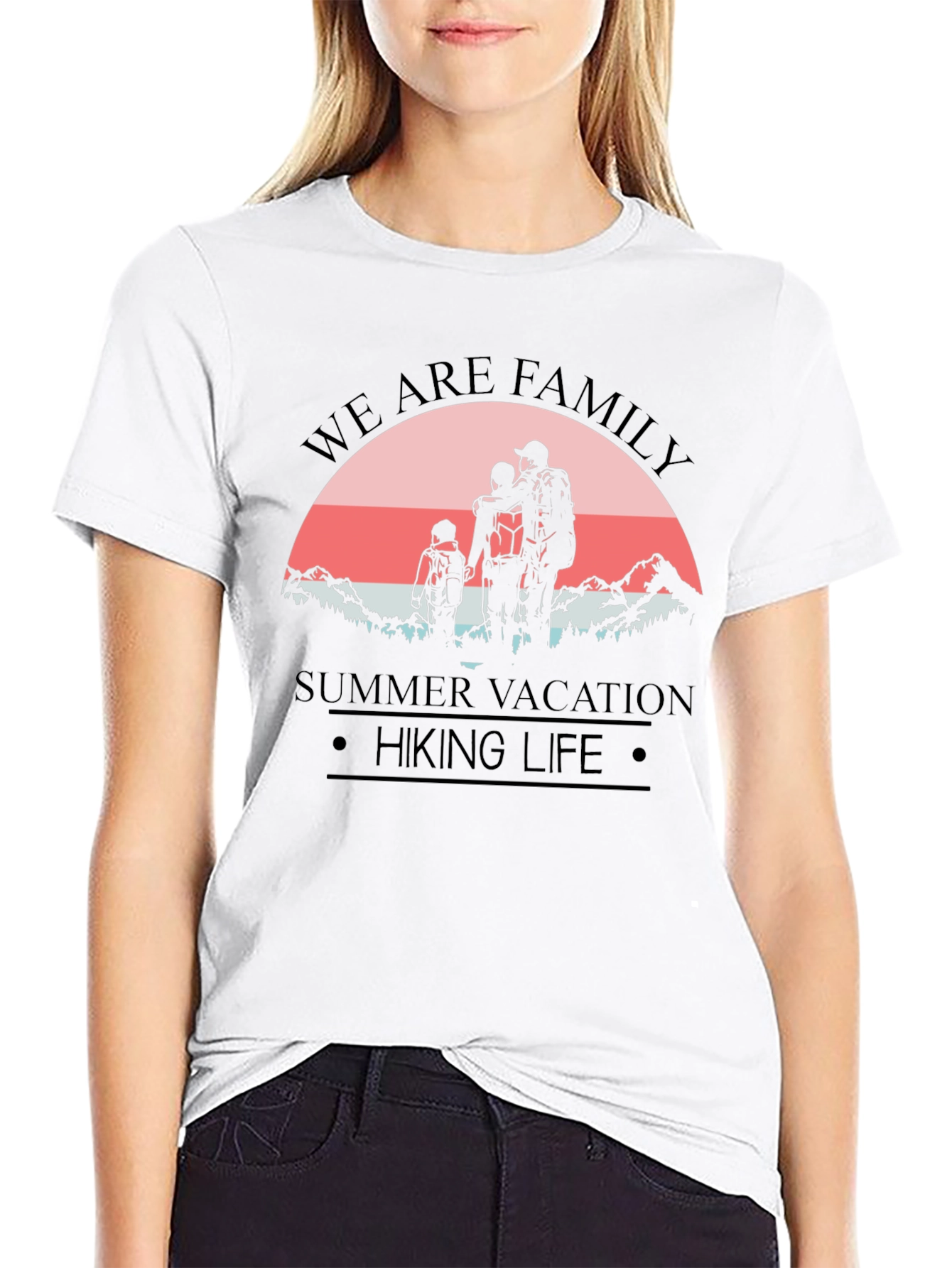 Family Hiking T-Shirt - Summer Vacation Adventure Tee