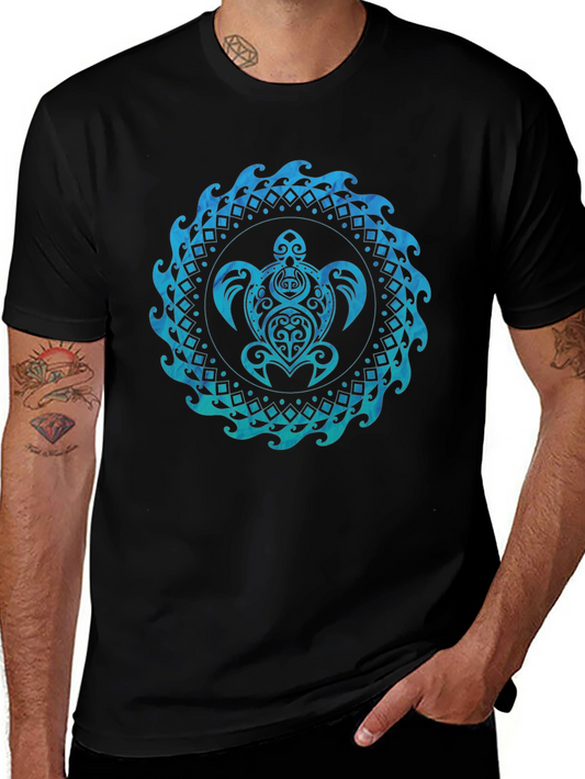 Turtle Mandala Graphic Tee
