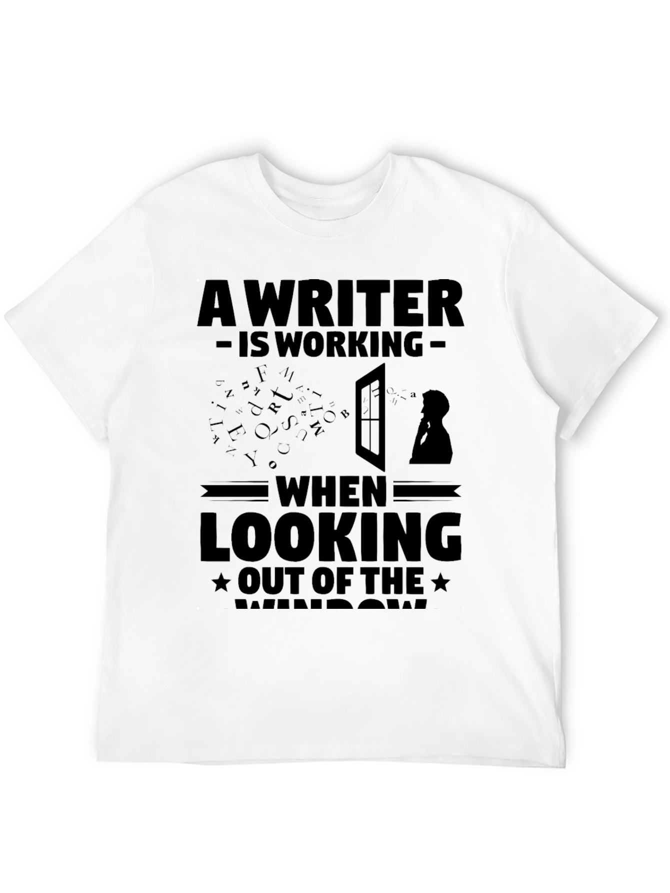 Writers Window T-Shirt - Creative Inspiration