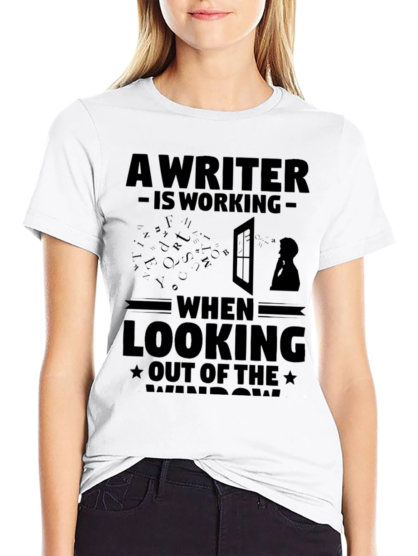 Writers Window T-Shirt - Creative Inspiration
