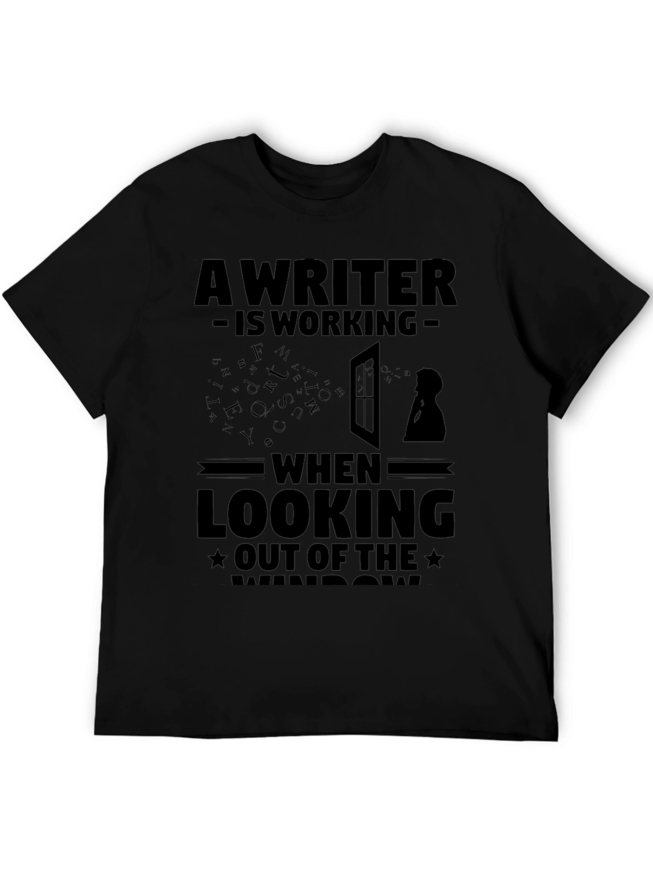 Writers Window T-Shirt - Creative Inspiration