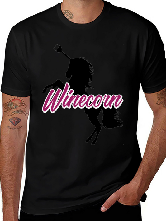 Winecorn T-Shirt - Unicorn & Wine Lovers Tee