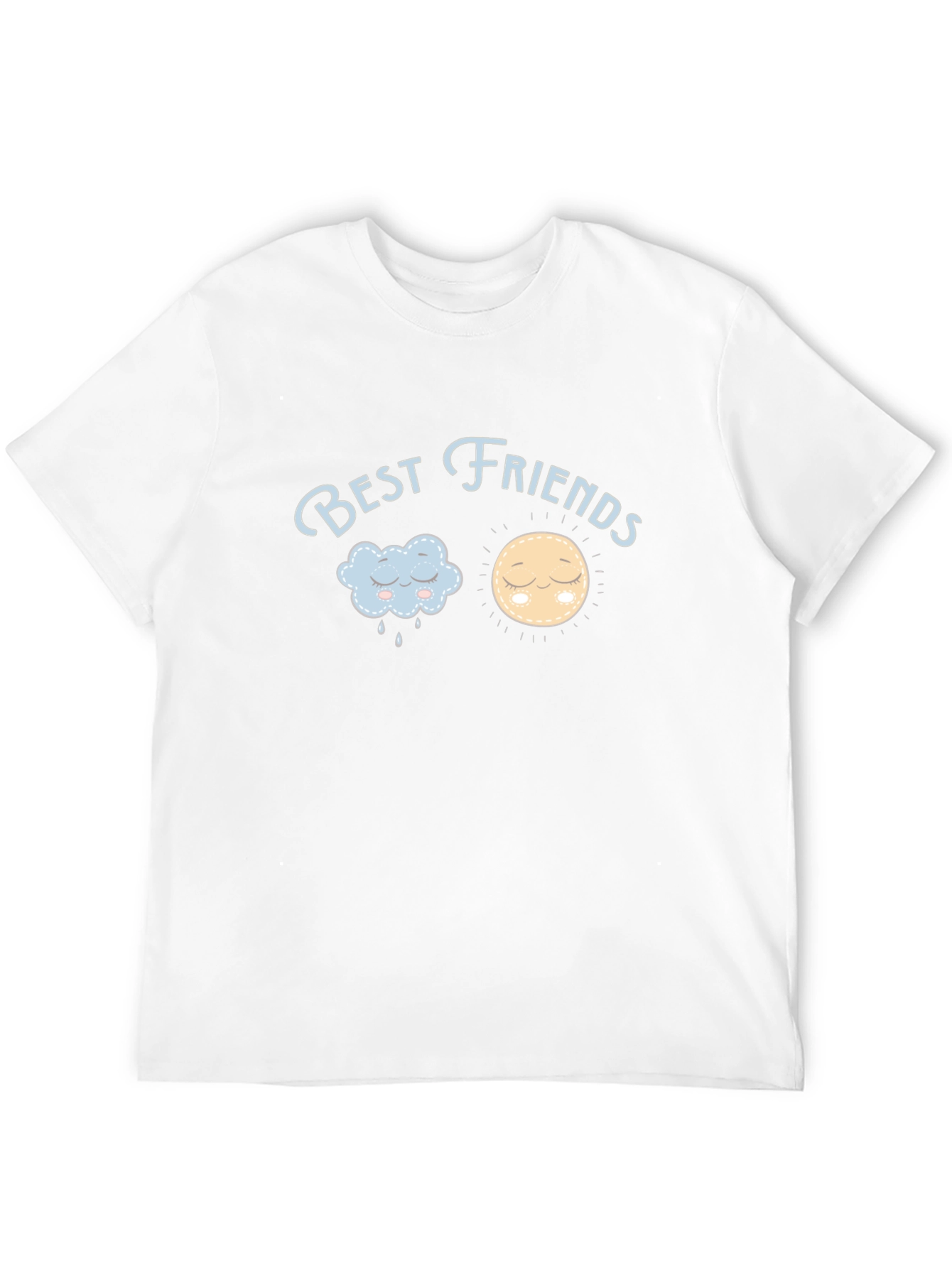 Best Friends Graphic Tee - Unisex Black T-Shirt