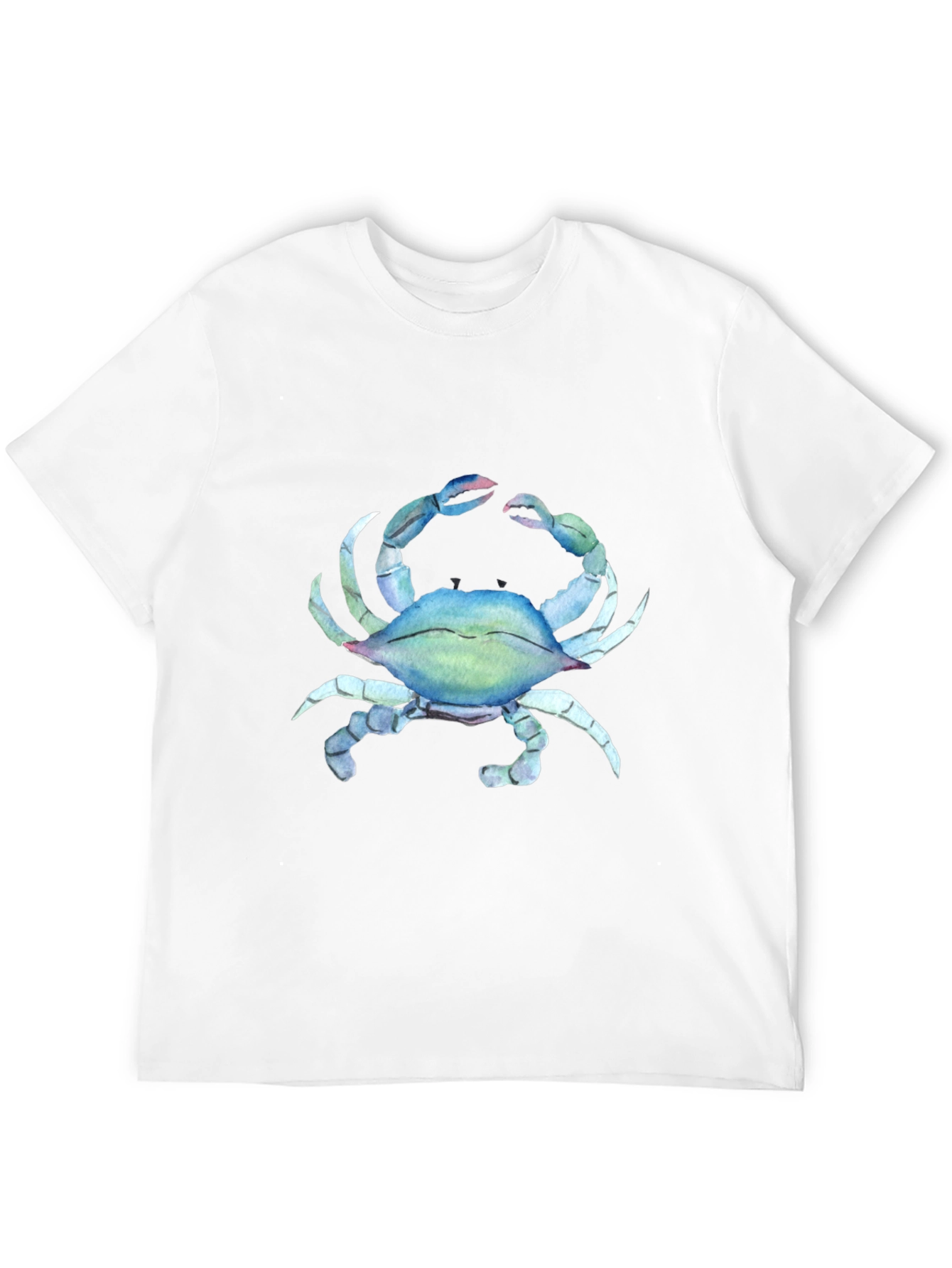 Crab Graphic Black T-Shirt