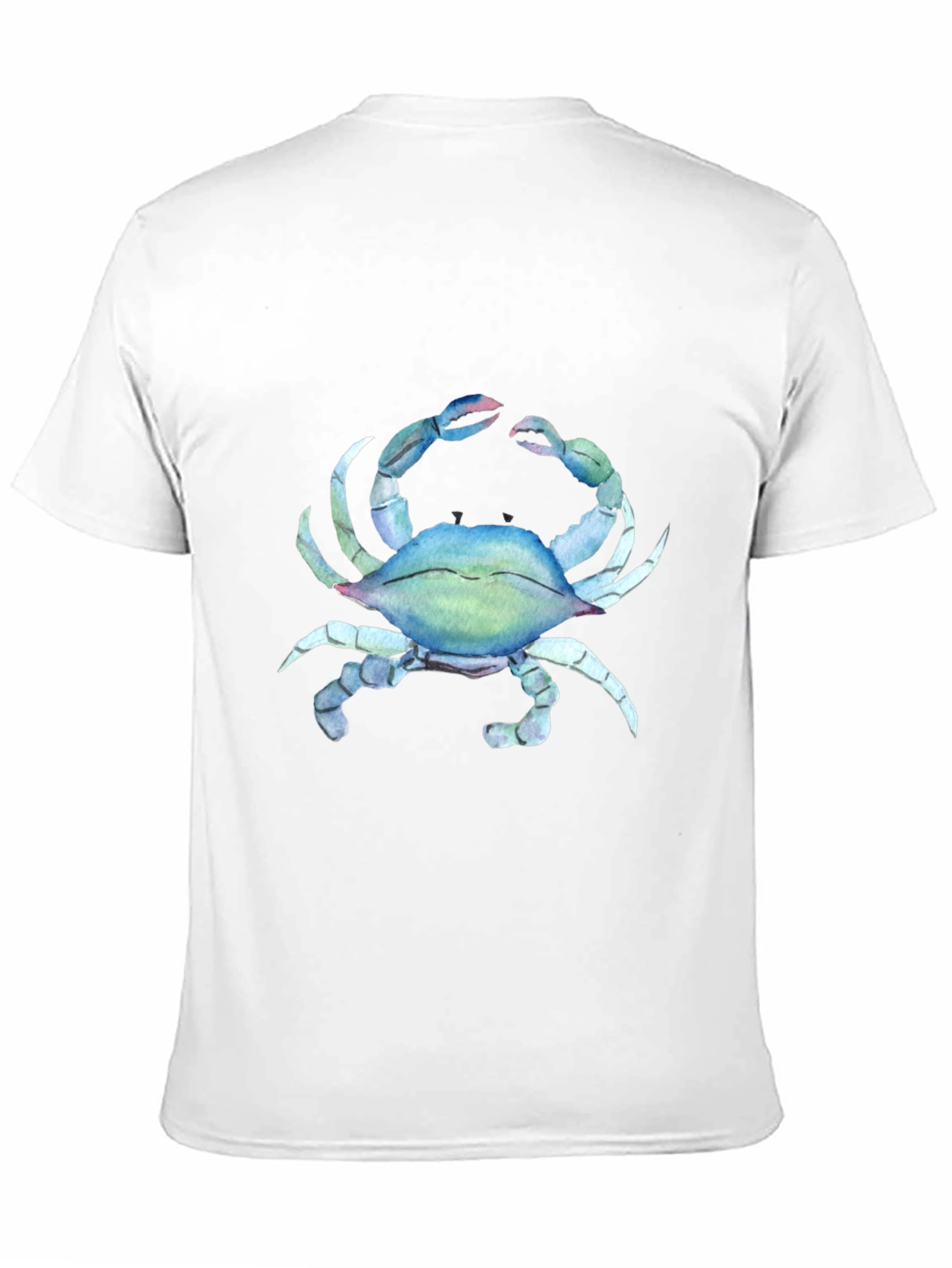 Crab Graphic Black T-Shirt