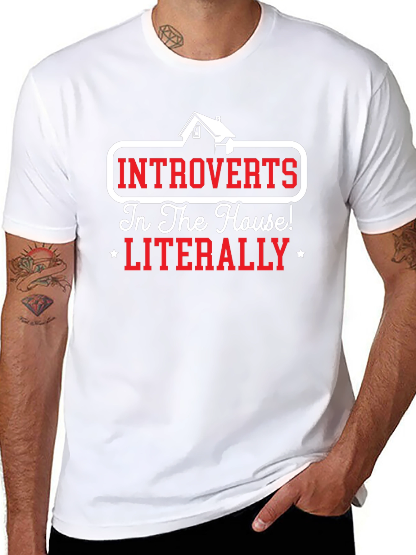 Introverts In The House T-Shirt