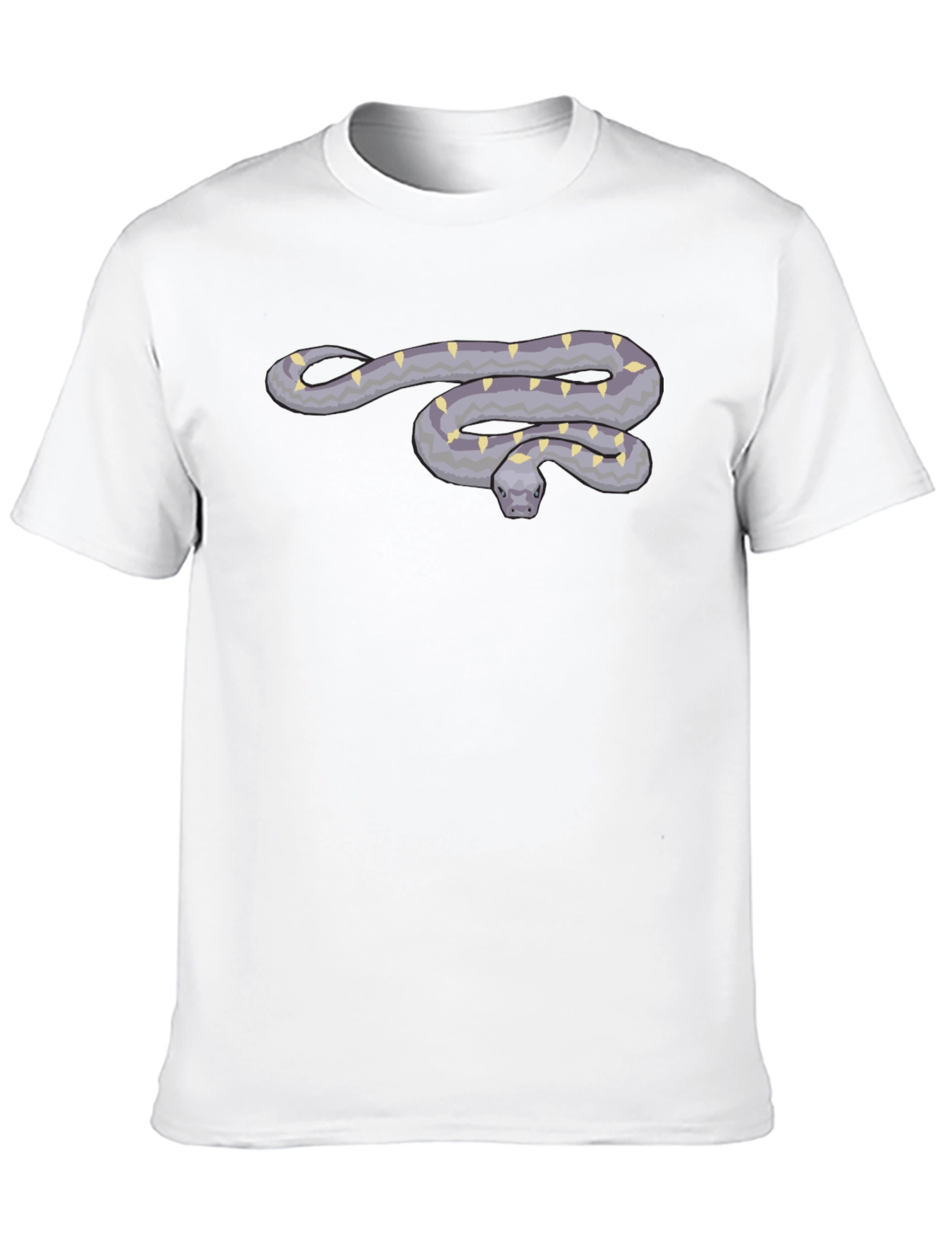 Snake Graphic Black T-Shirt