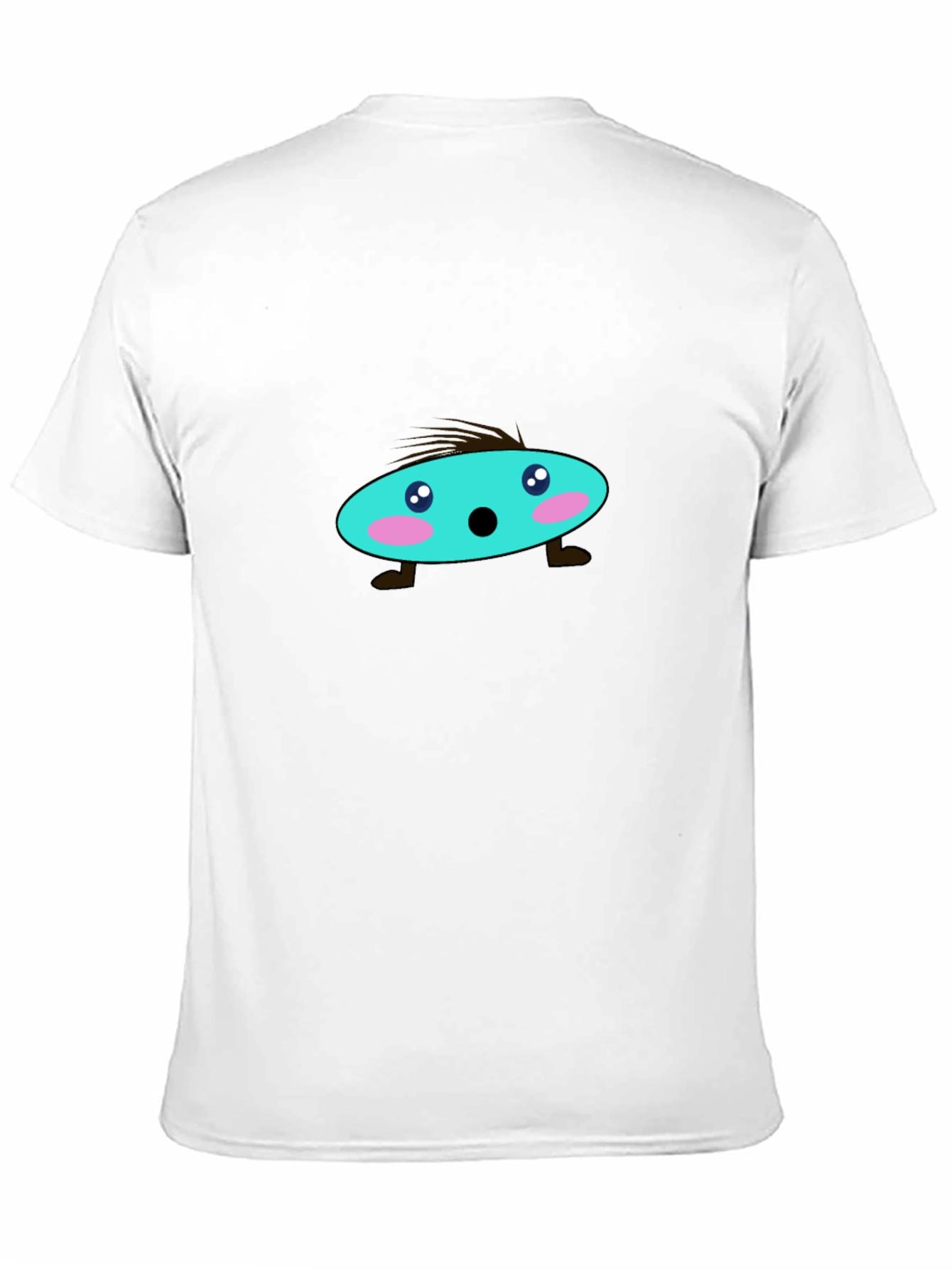 Funky Character Graphic Black T-Shirt