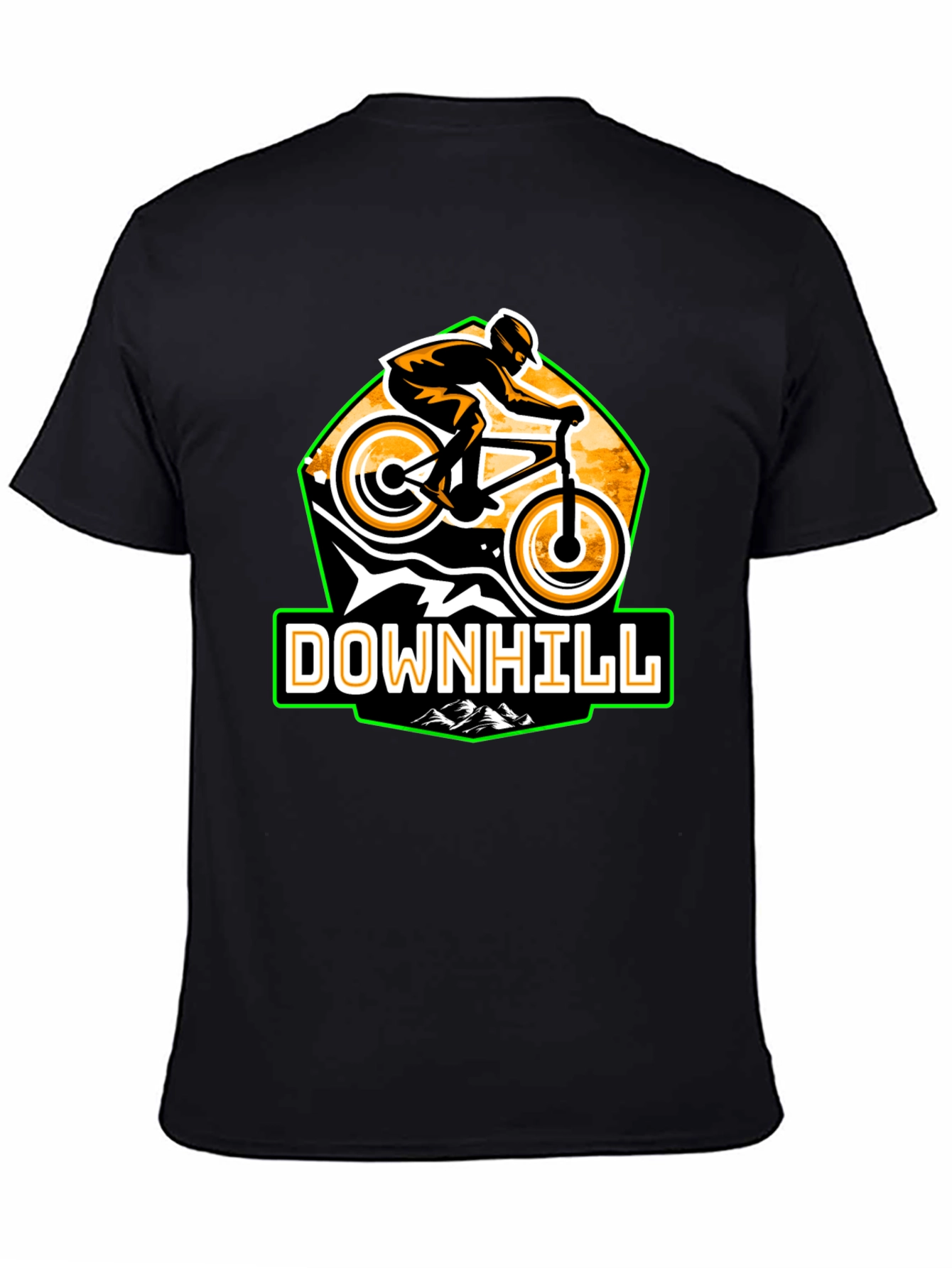 Downhill Biker T-Shirt - Graphic Tee