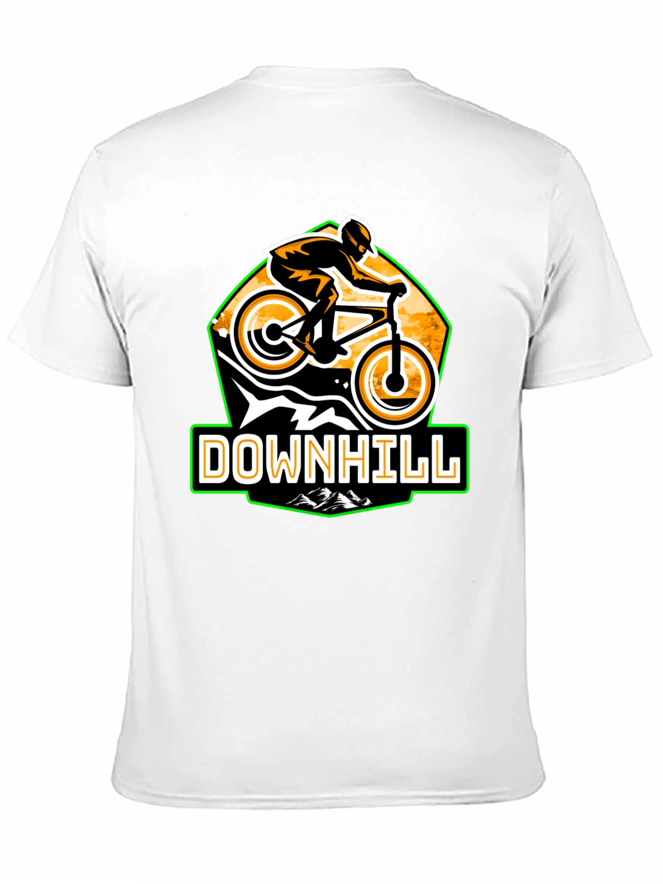 Downhill Biker T-Shirt - Graphic Tee