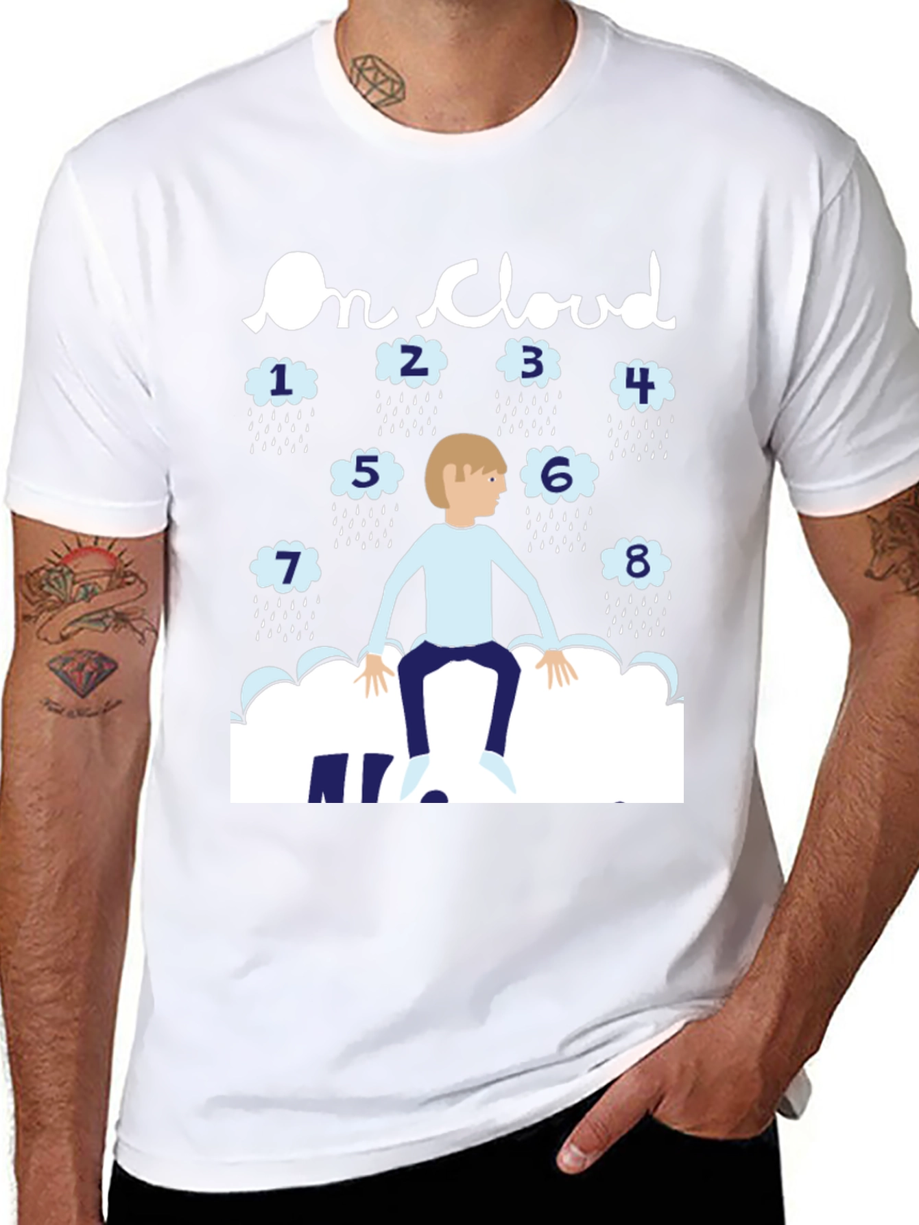 On Cloud Nine Graphic T-Shirt