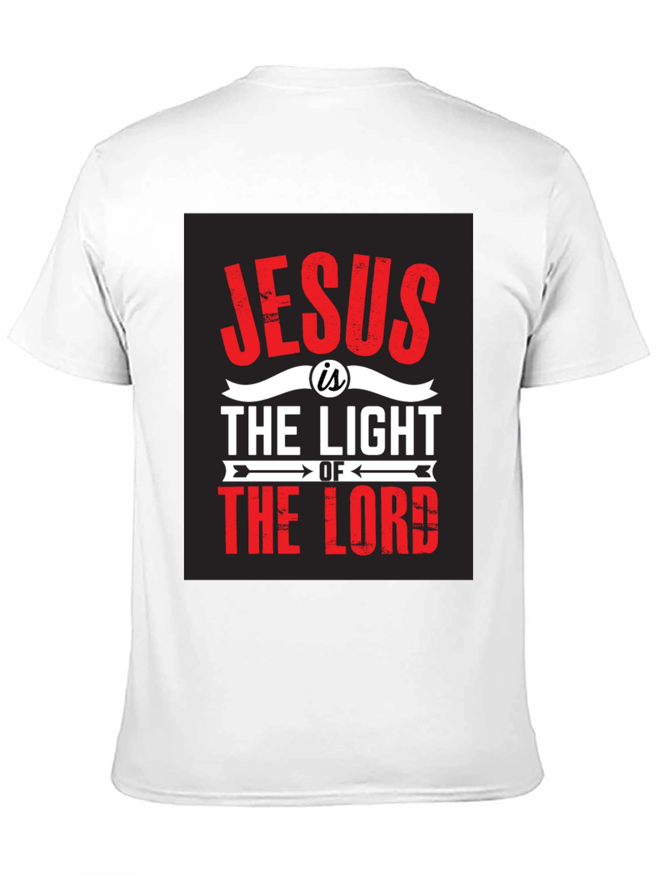 Jesus is the Light Graphic Tee - Christian Apparel
