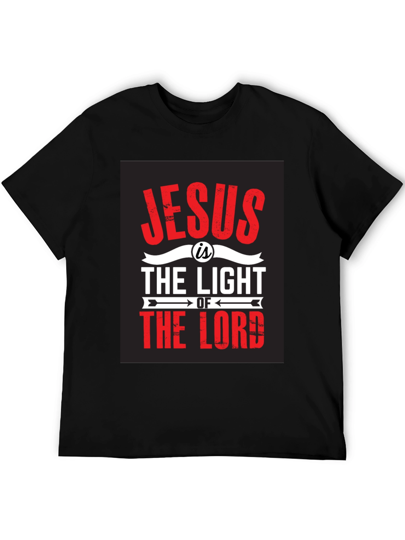 Jesus is the Light Graphic Tee - Christian Apparel