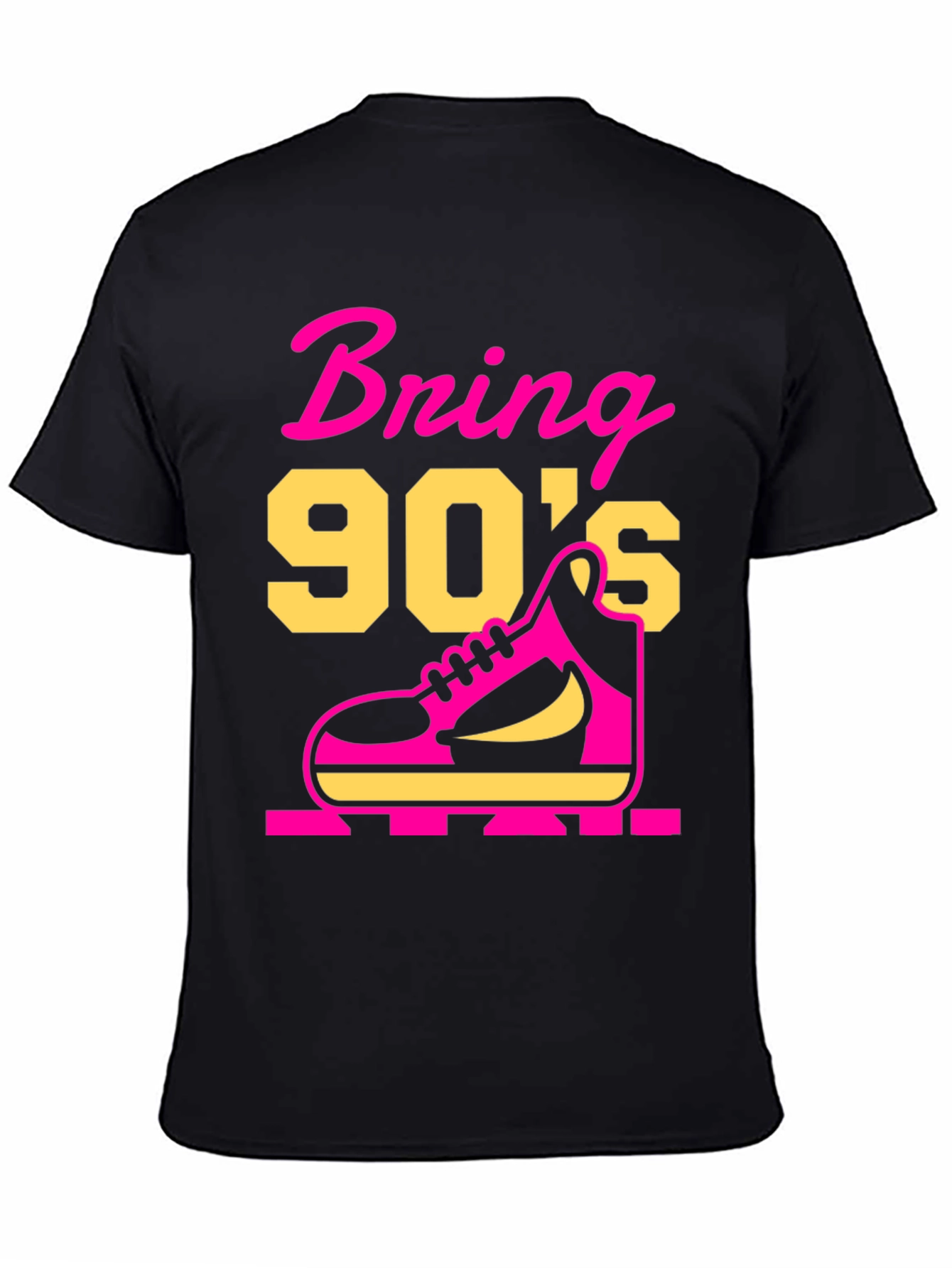 Bring 90s Black Graphic T-Shirt