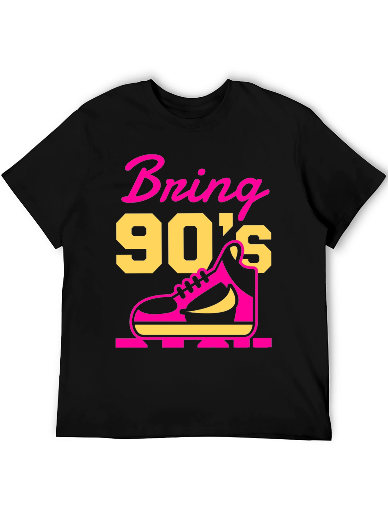 Bring 90s Black Graphic T-Shirt