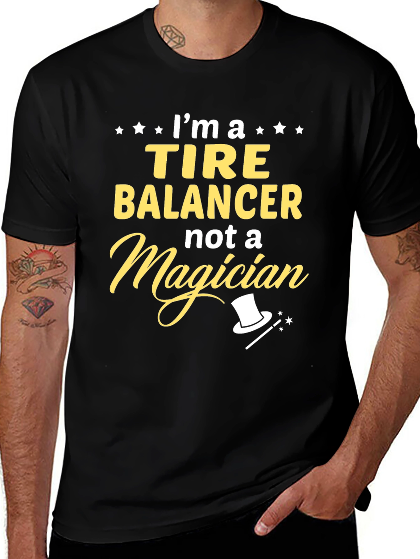 Tire Balancer Funny Job Profession T-Shirt