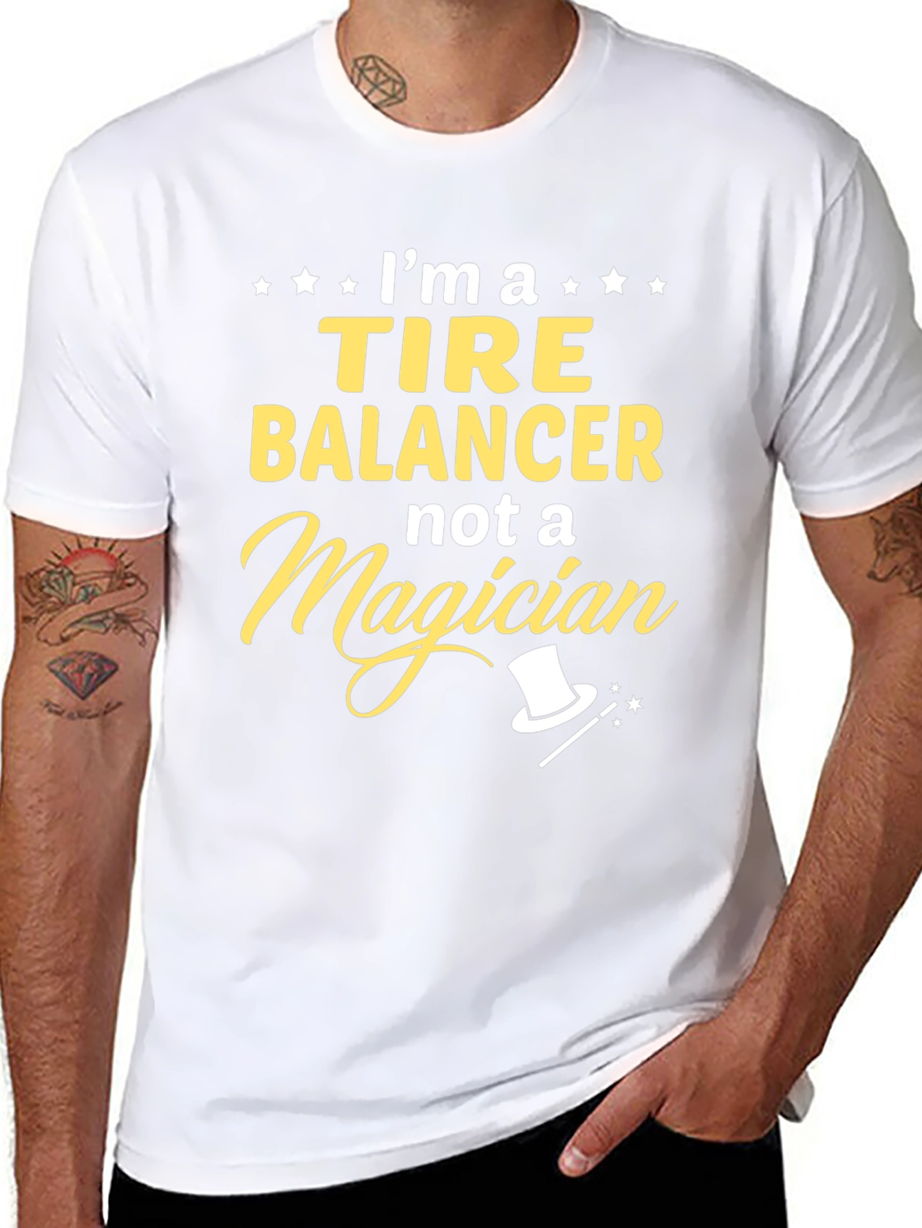 Tire Balancer Funny Job Profession T-Shirt