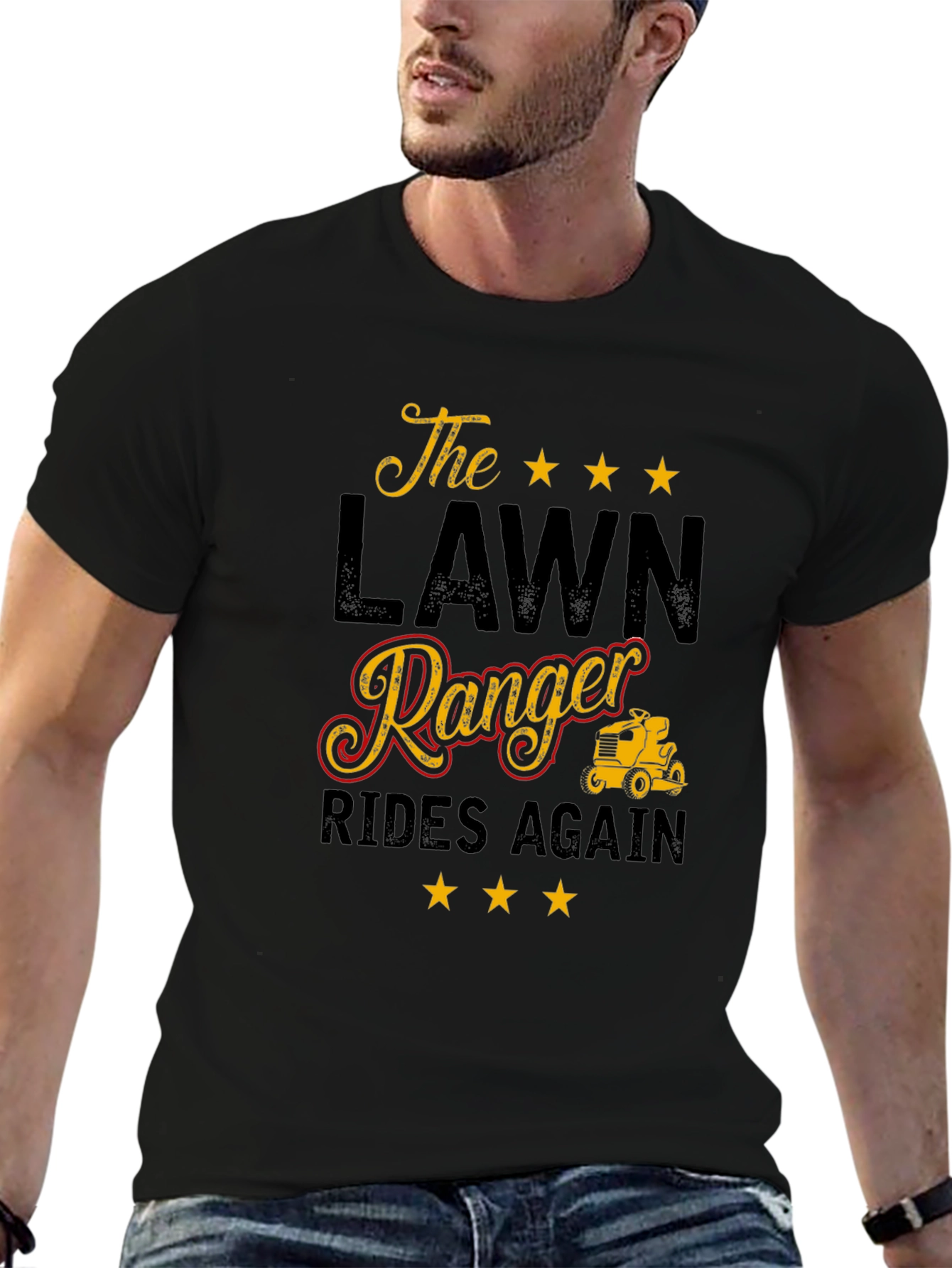 The Lawn Ranger Rides Again T-Shirt