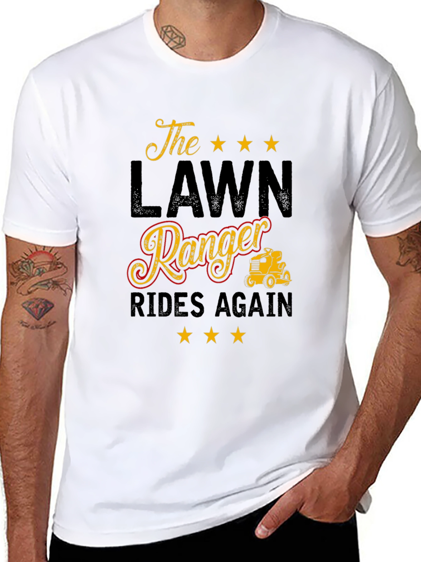 The Lawn Ranger Rides Again T-Shirt