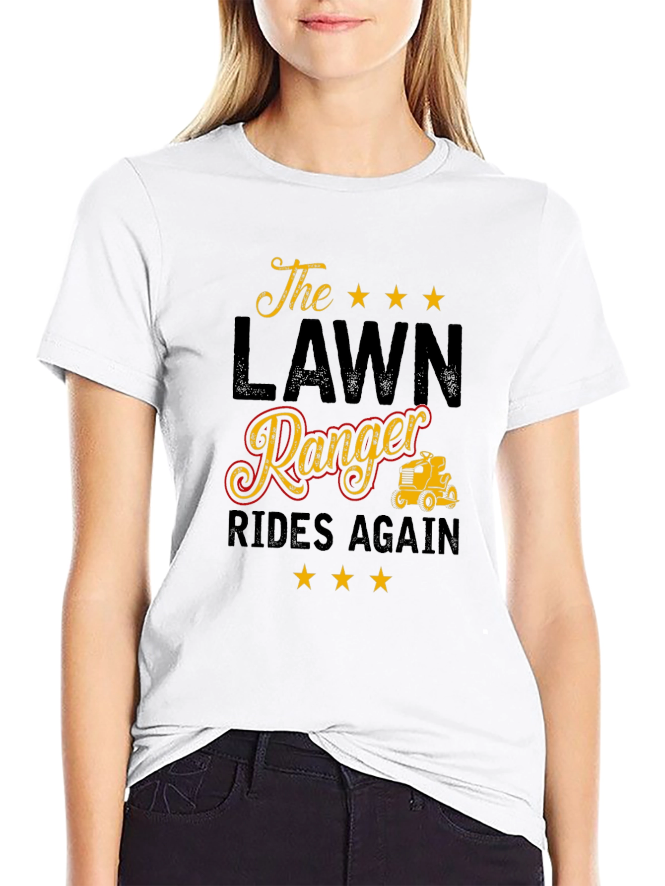 The Lawn Ranger Rides Again T-Shirt