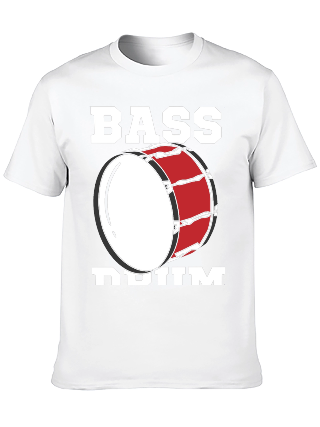 Bass Drum Graphic Tee - Music Lover T-Shirt