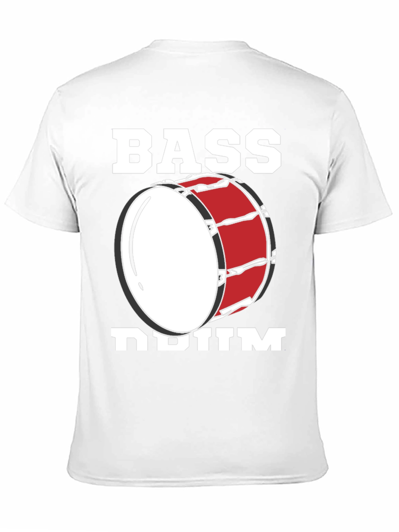 Bass Drum Graphic Tee - Music Lover T-Shirt