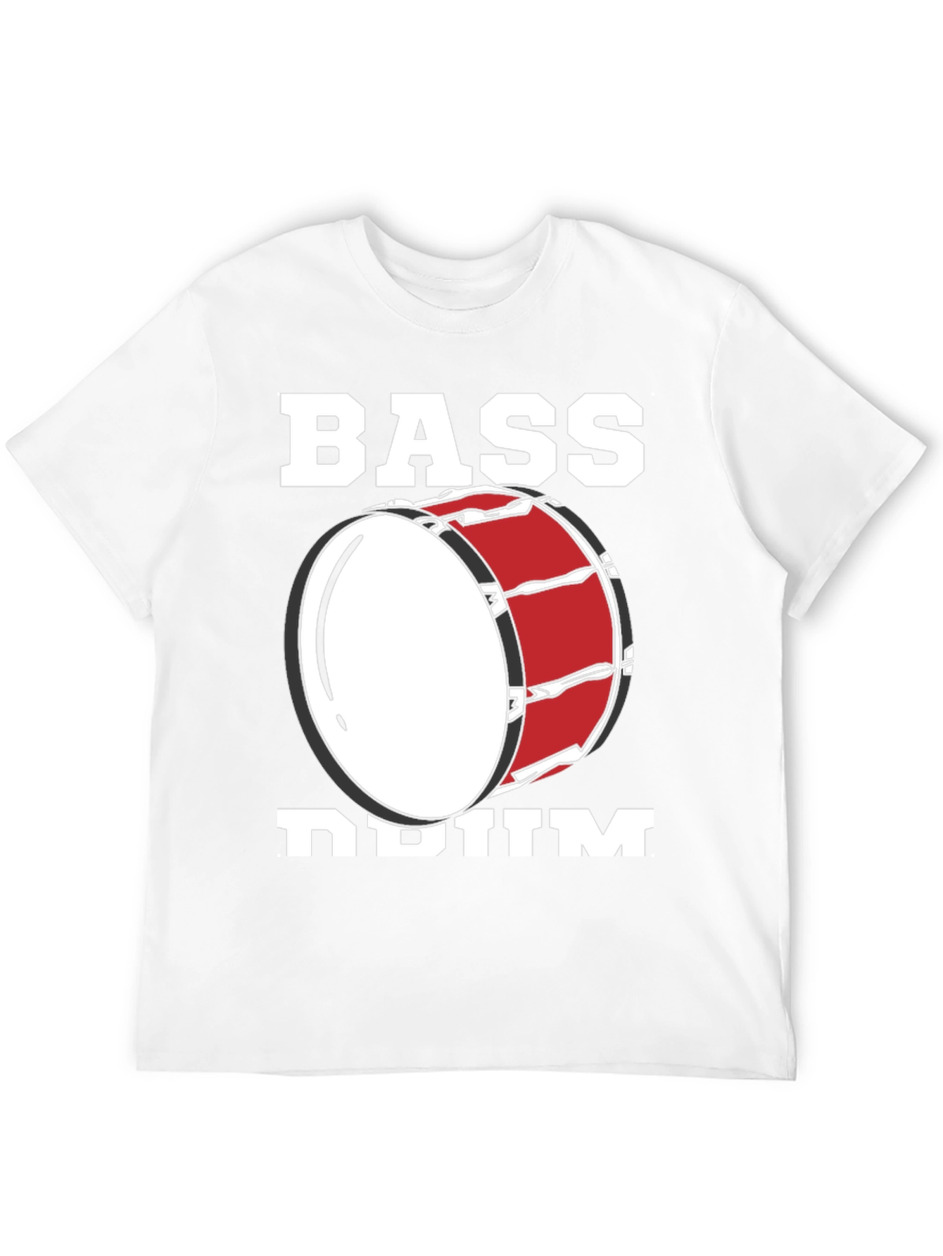 Bass Drum Graphic Tee - Music Lover T-Shirt