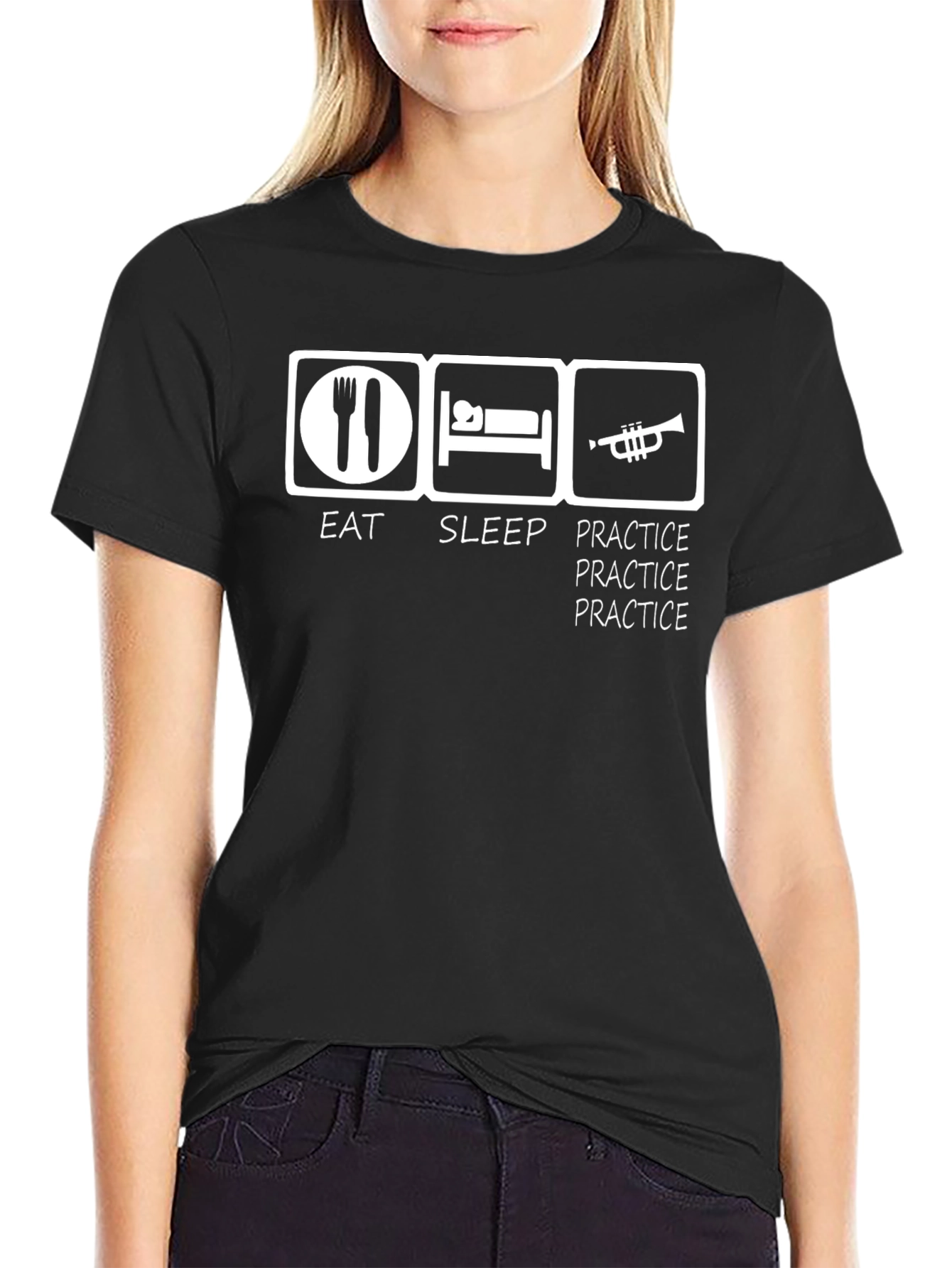 Eat Sleep Practice Trumpet T-Shirt