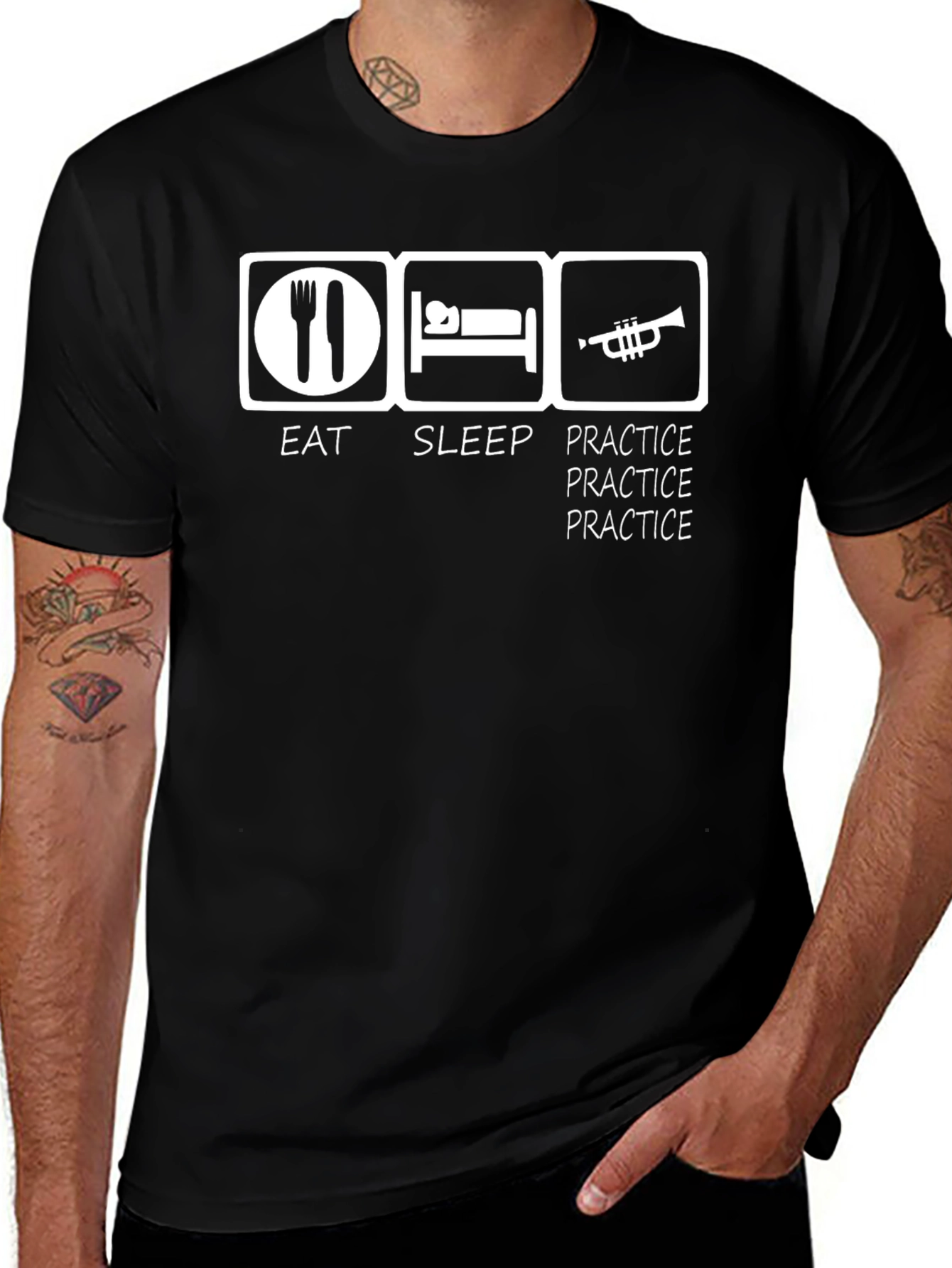 Eat Sleep Practice Trumpet T-Shirt