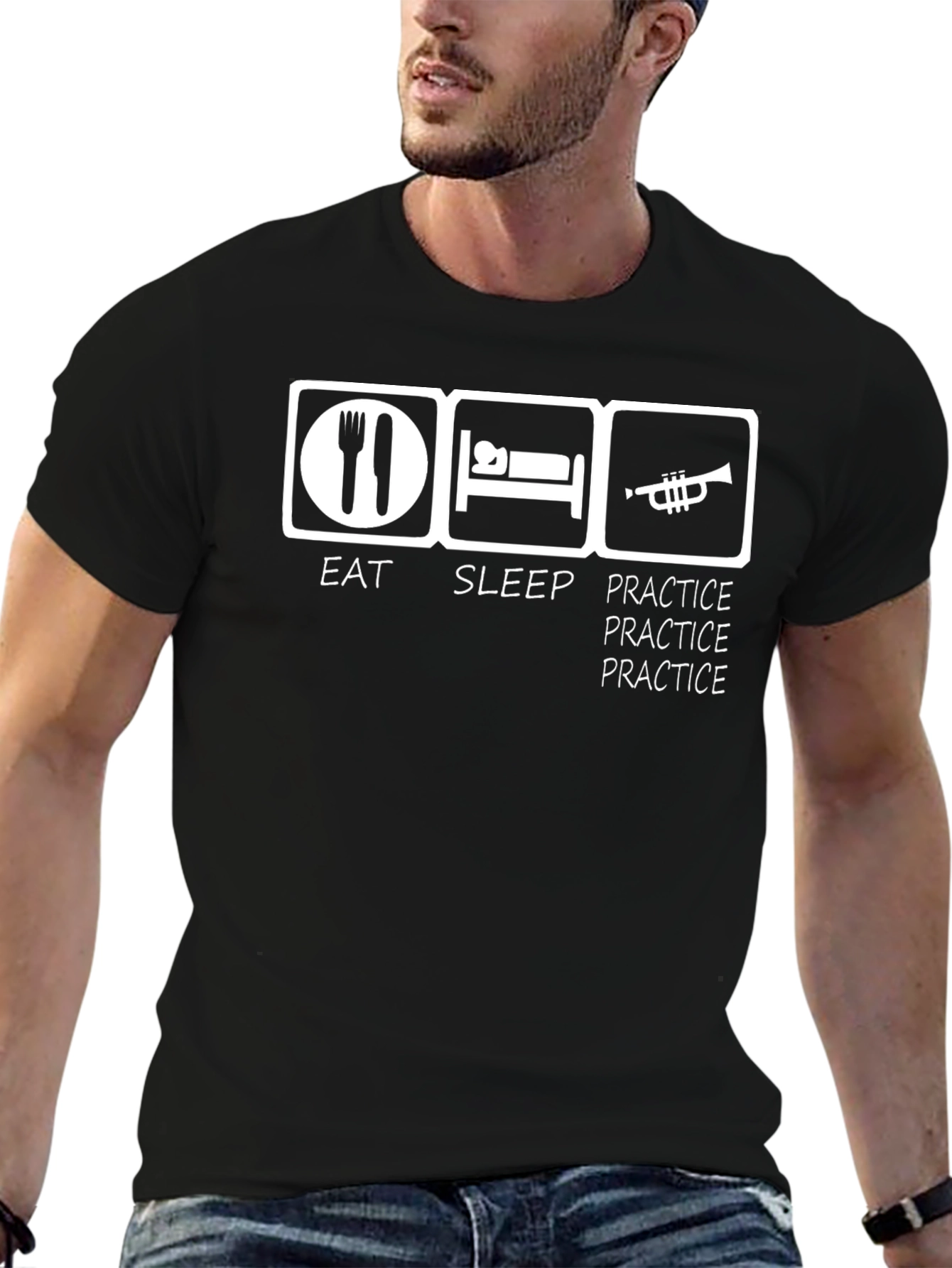 Eat Sleep Practice Trumpet T-Shirt