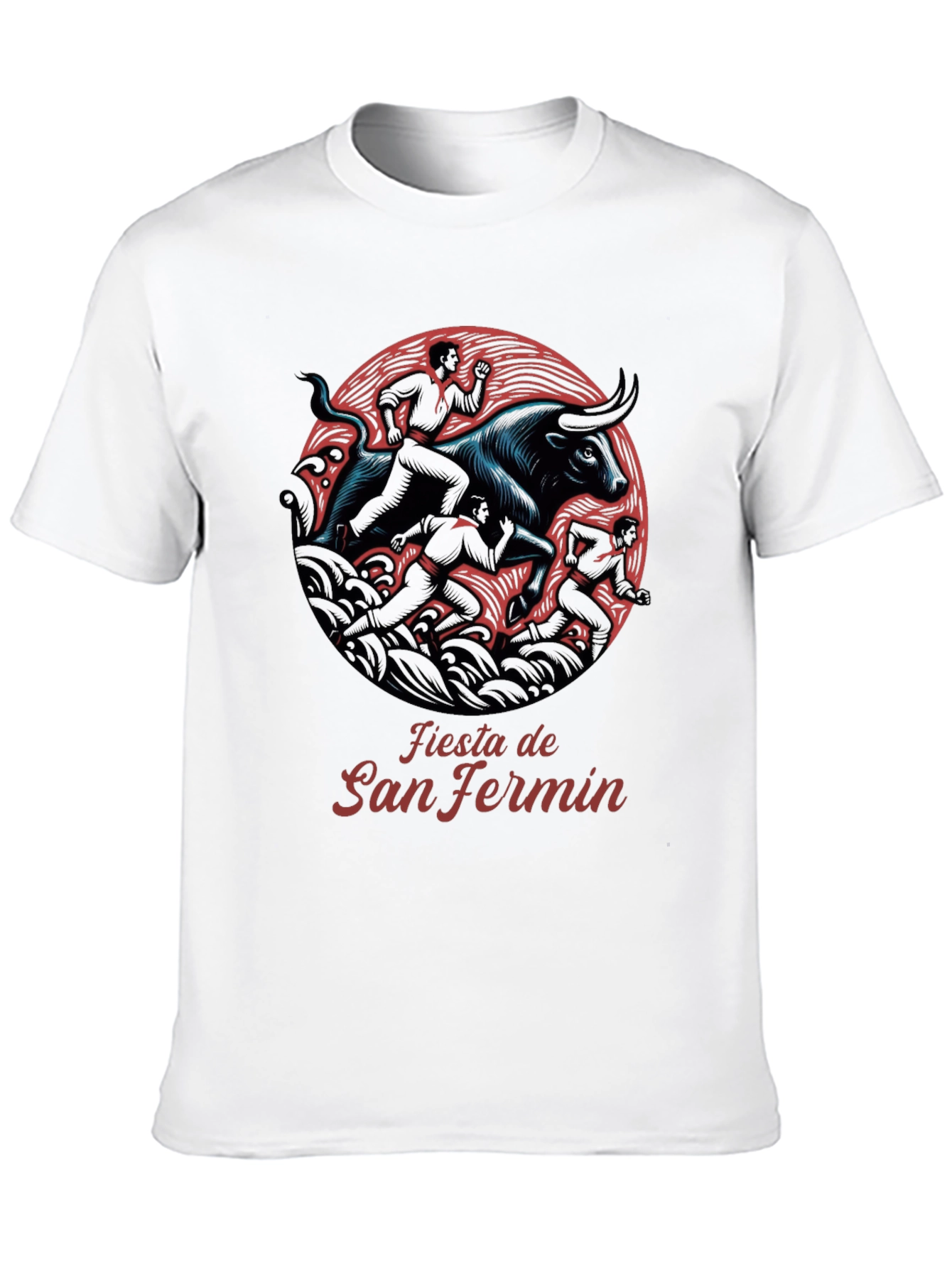 Fiesta de San Fermin Bull Run T-Shirt