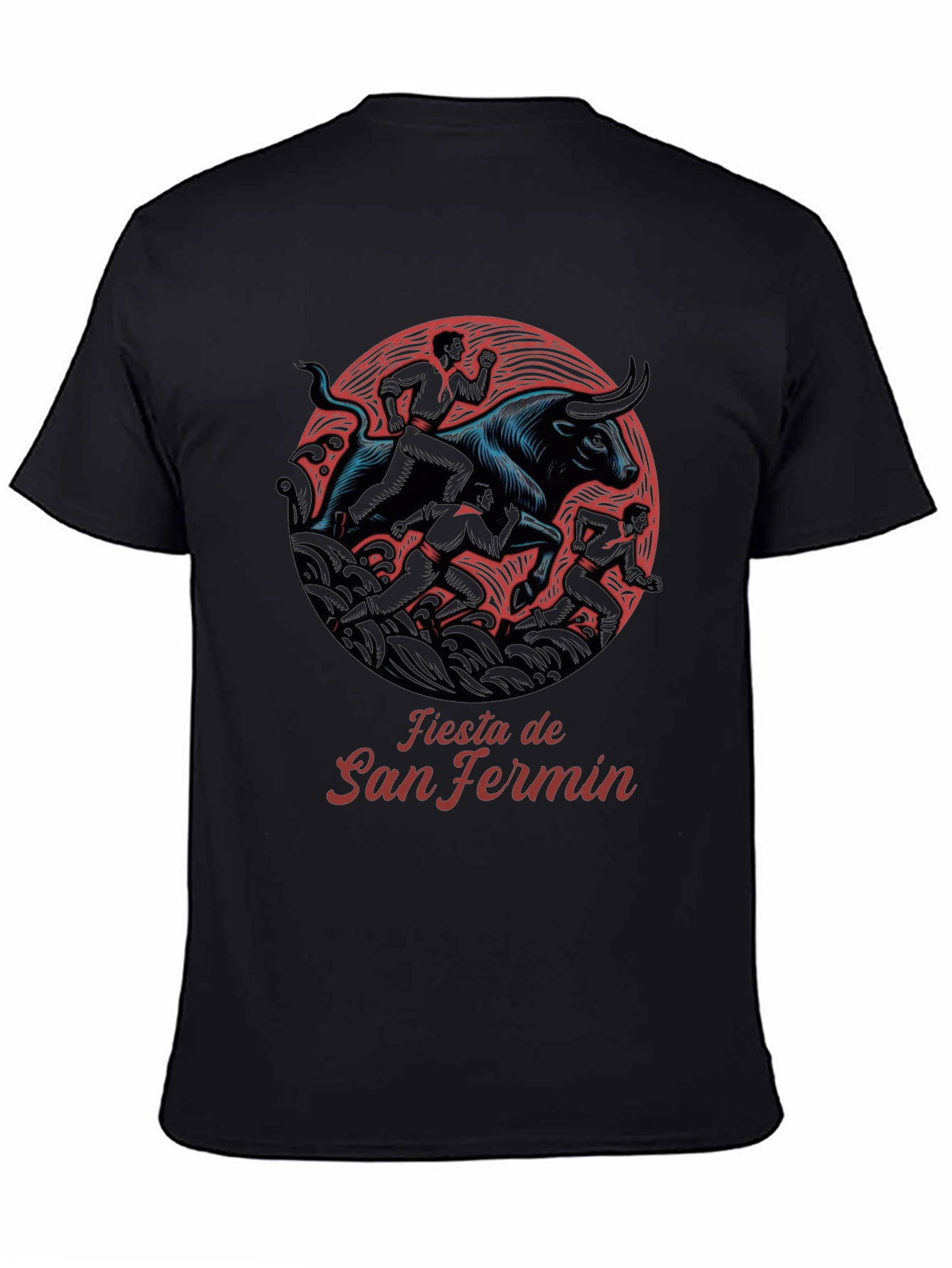 Fiesta de San Fermin Bull Run T-Shirt