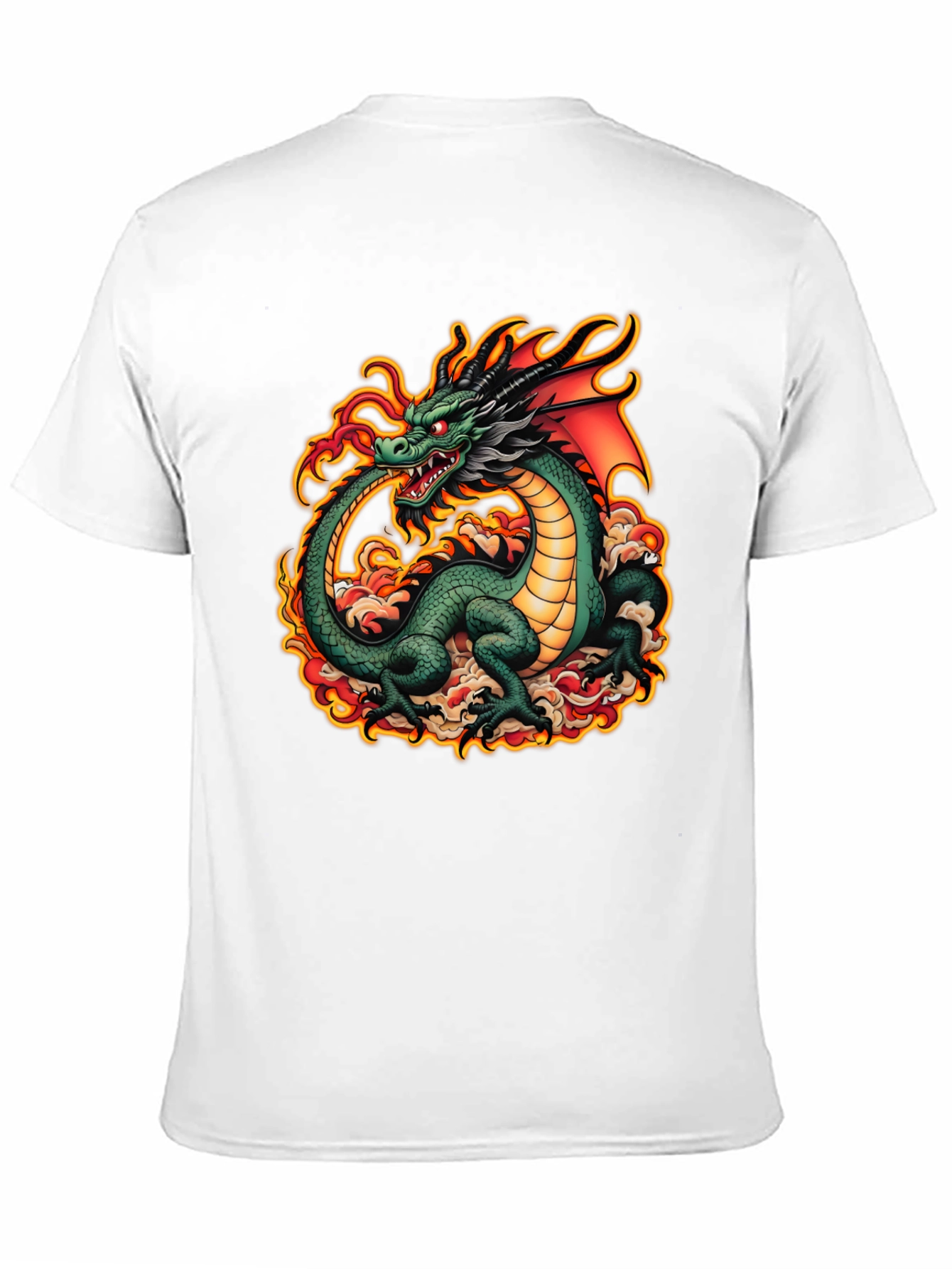 Dragon Graphic Tee - Bold Fantasy Design