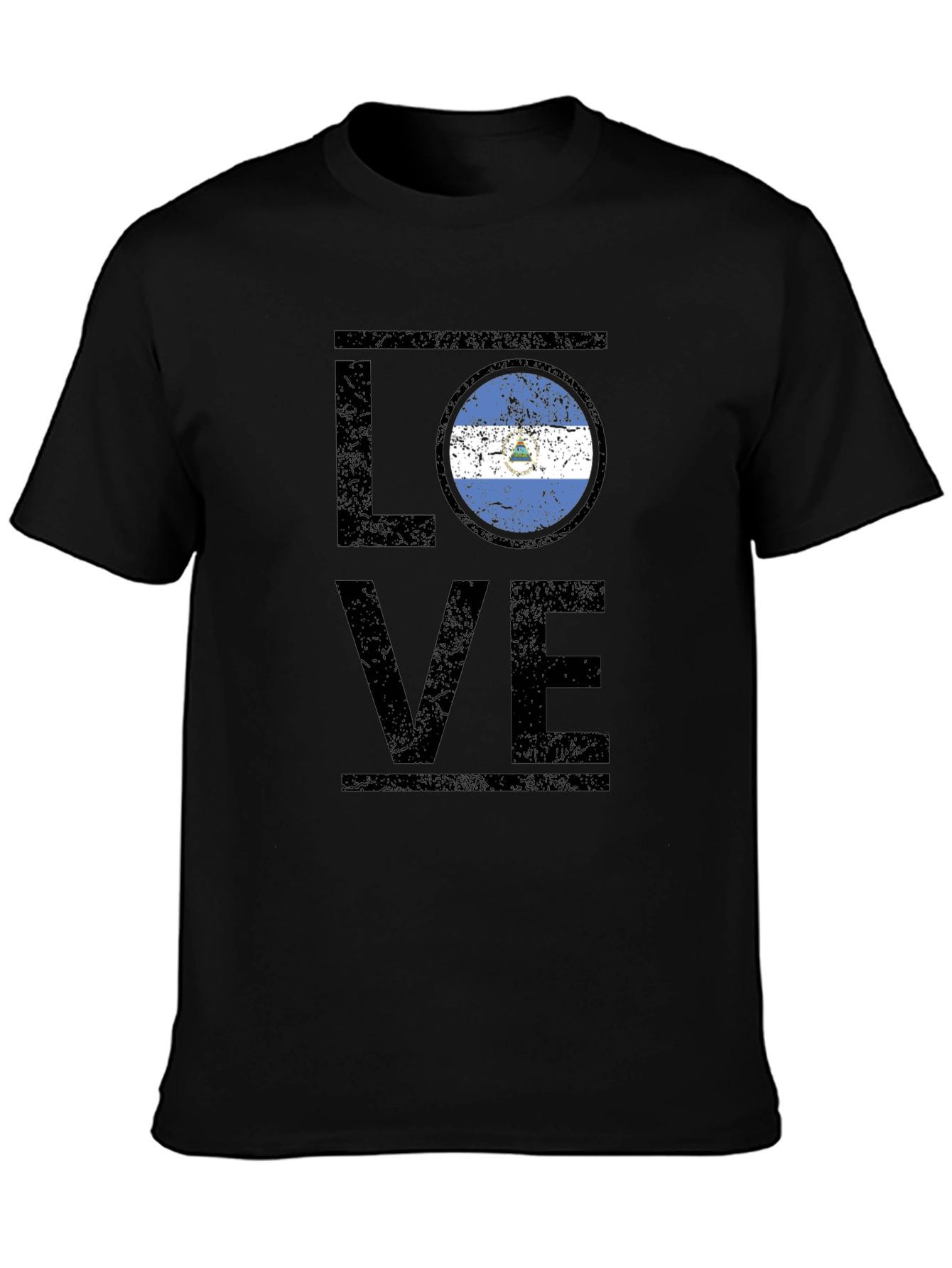 El Salvador LOVE T-Shirt - Distressed Graphic Tee